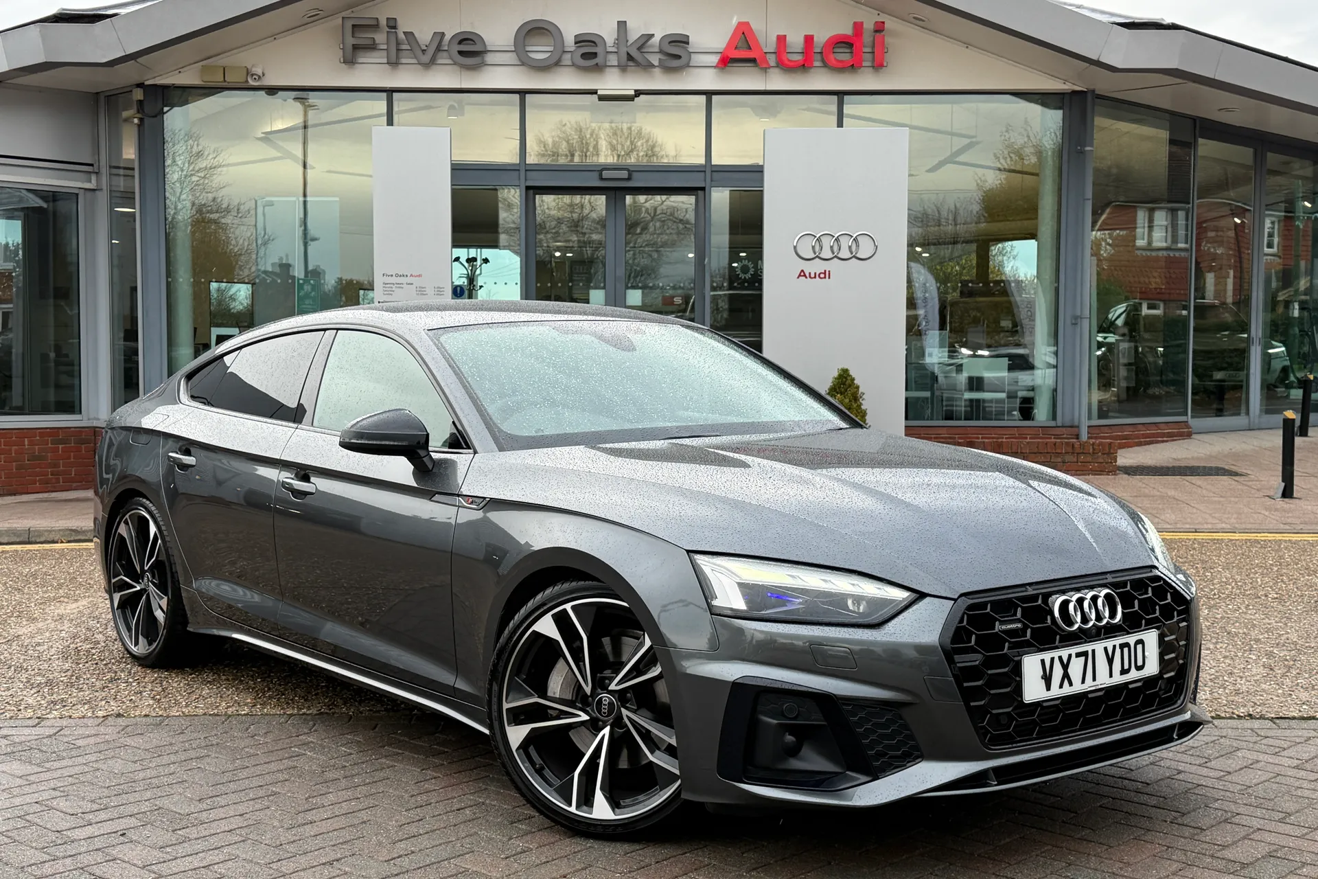 Audi A5 focused image