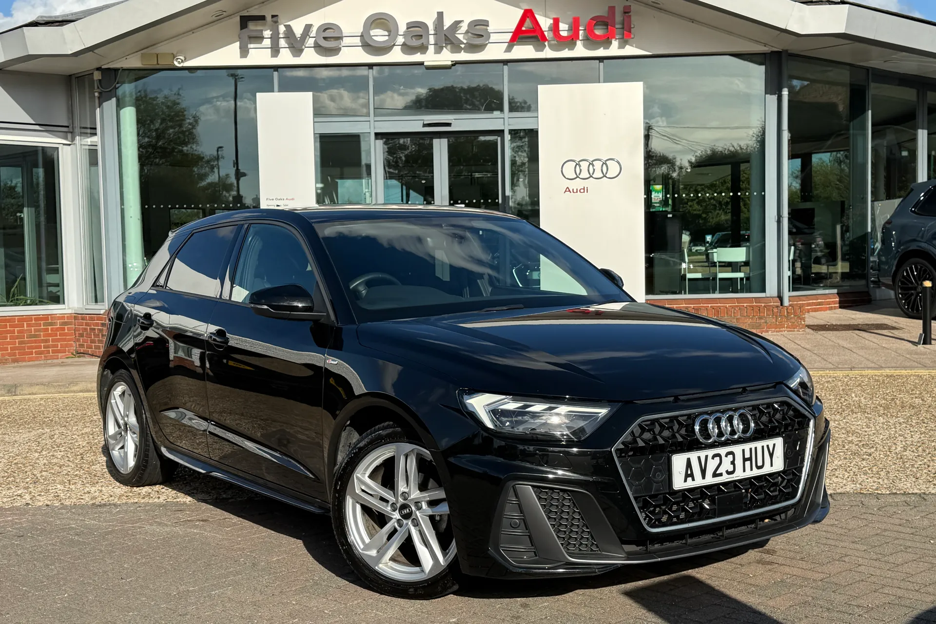 Audi A1 focused image