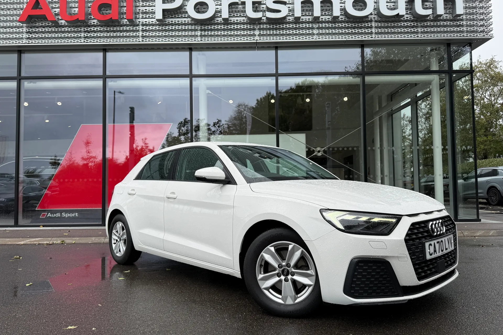 Audi A1 focused image
