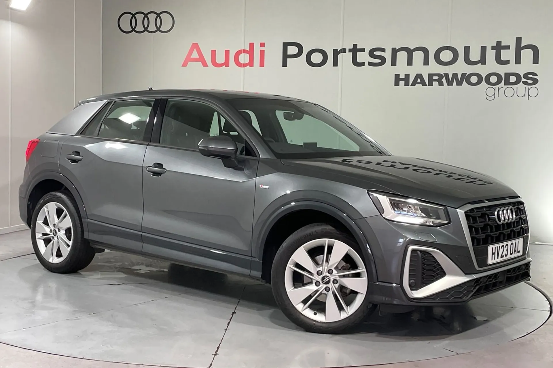 Audi Q2 focused image