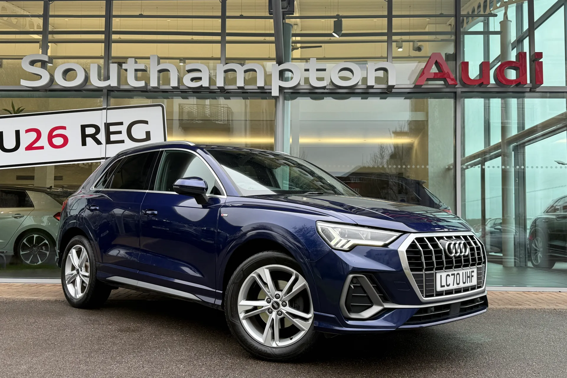 Audi Q3 focused image