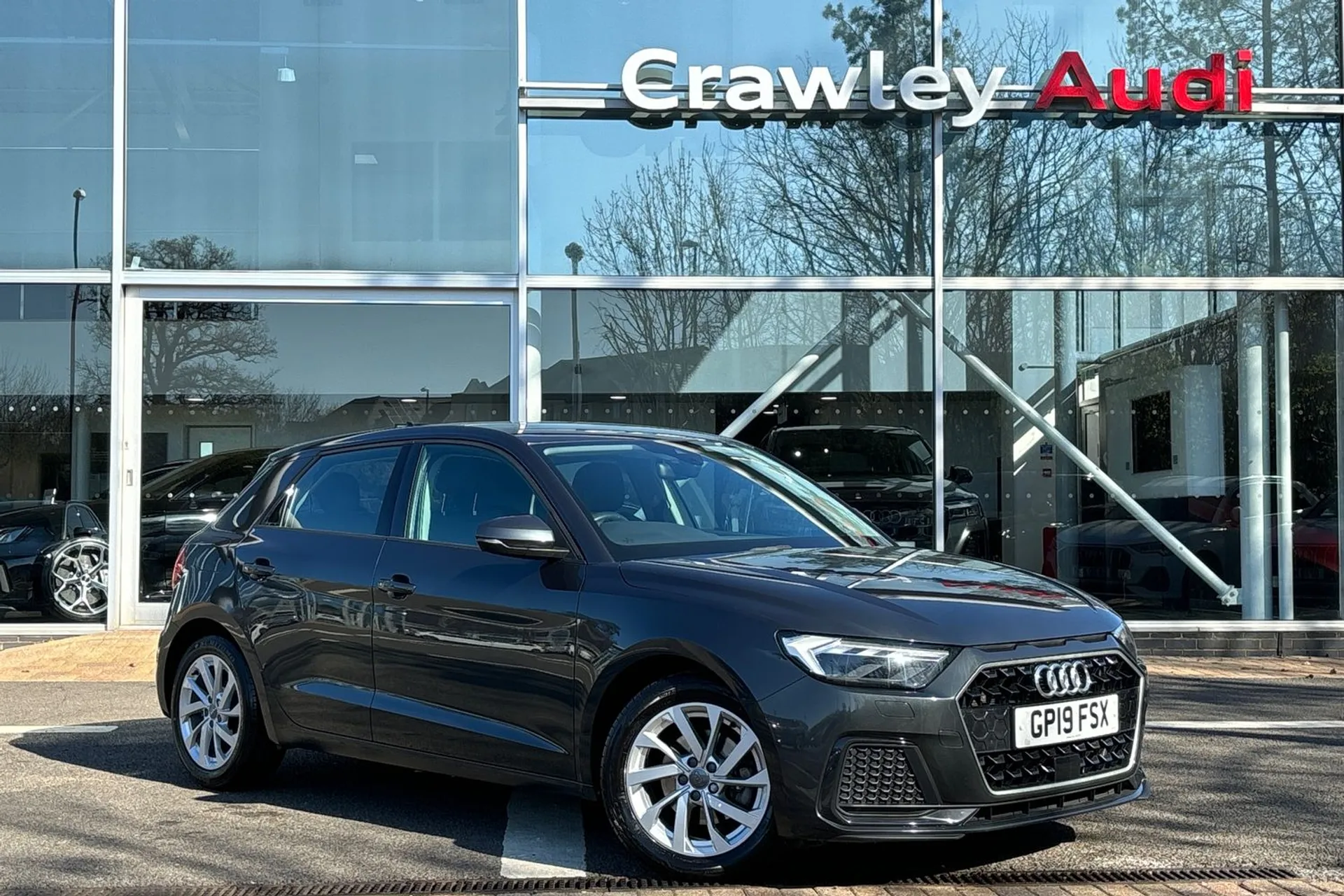 Audi A1 focused image
