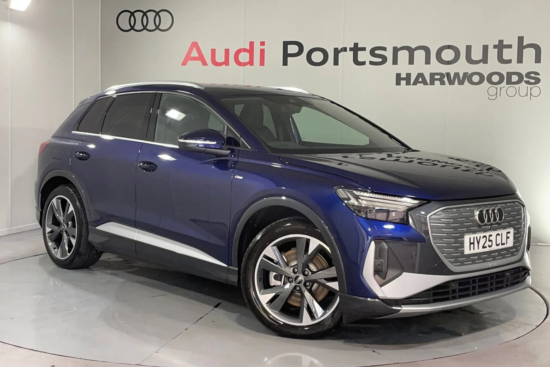 Audi Q4 focused image