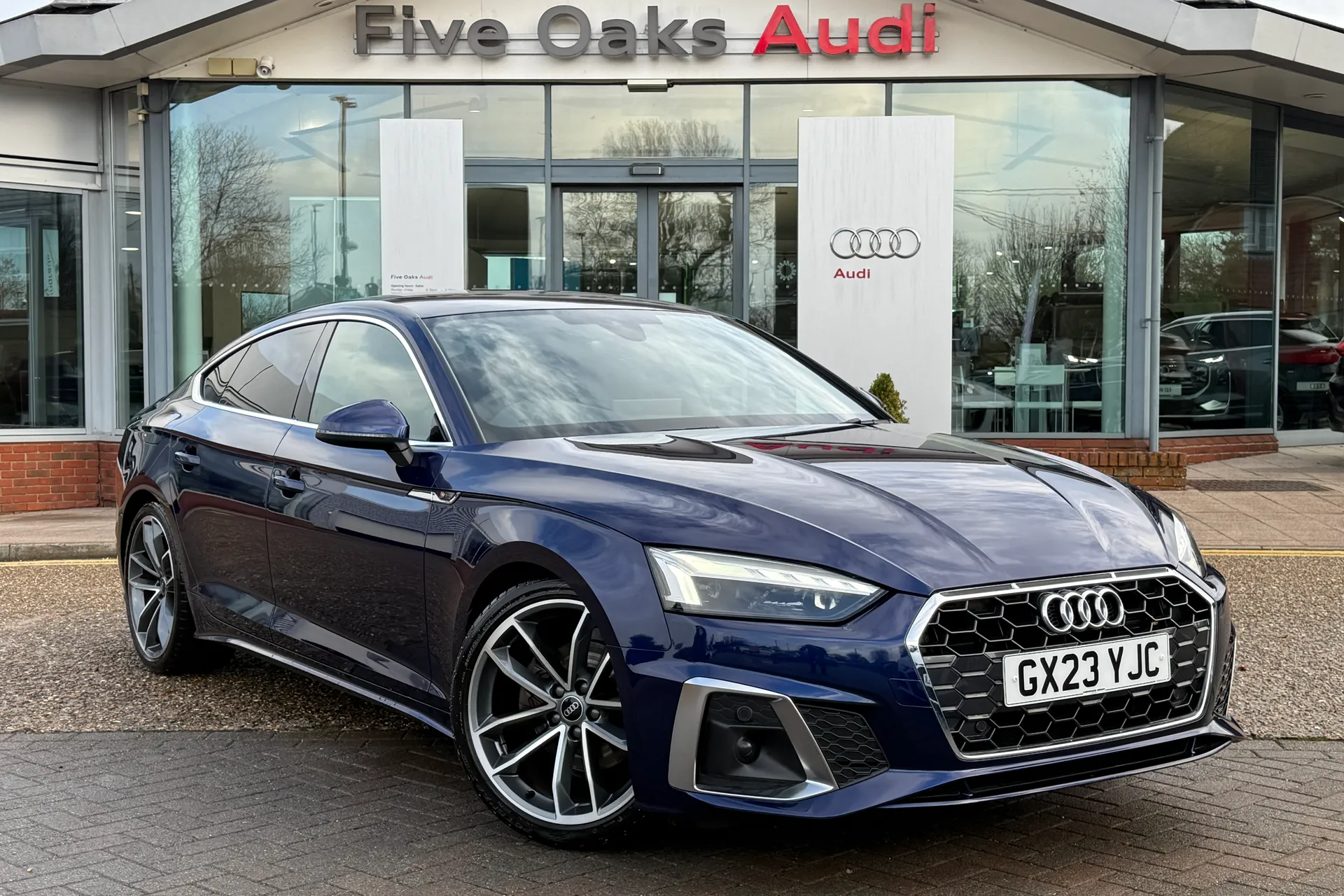 Audi A5 focused image