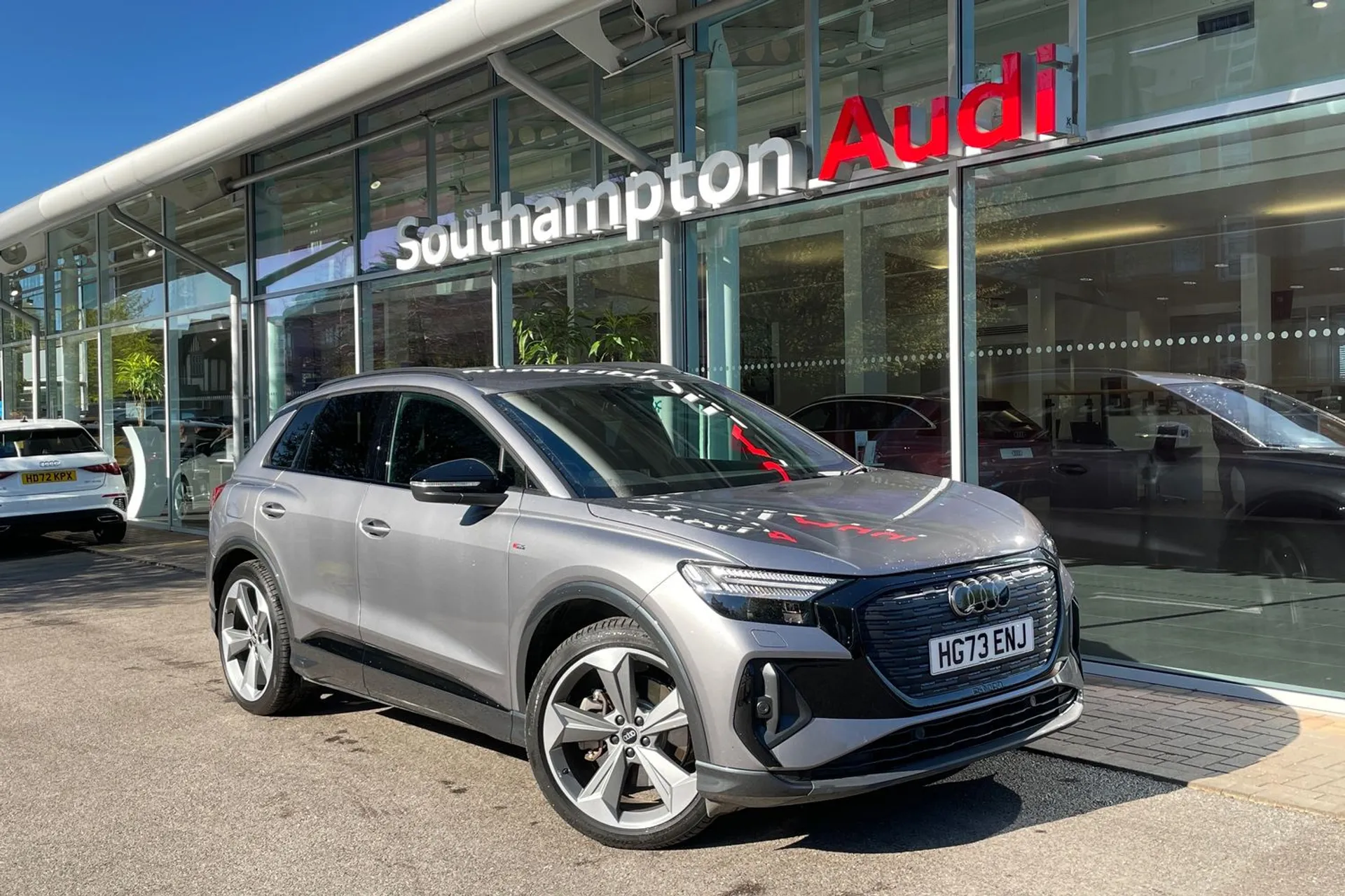 Audi Q4 focused image