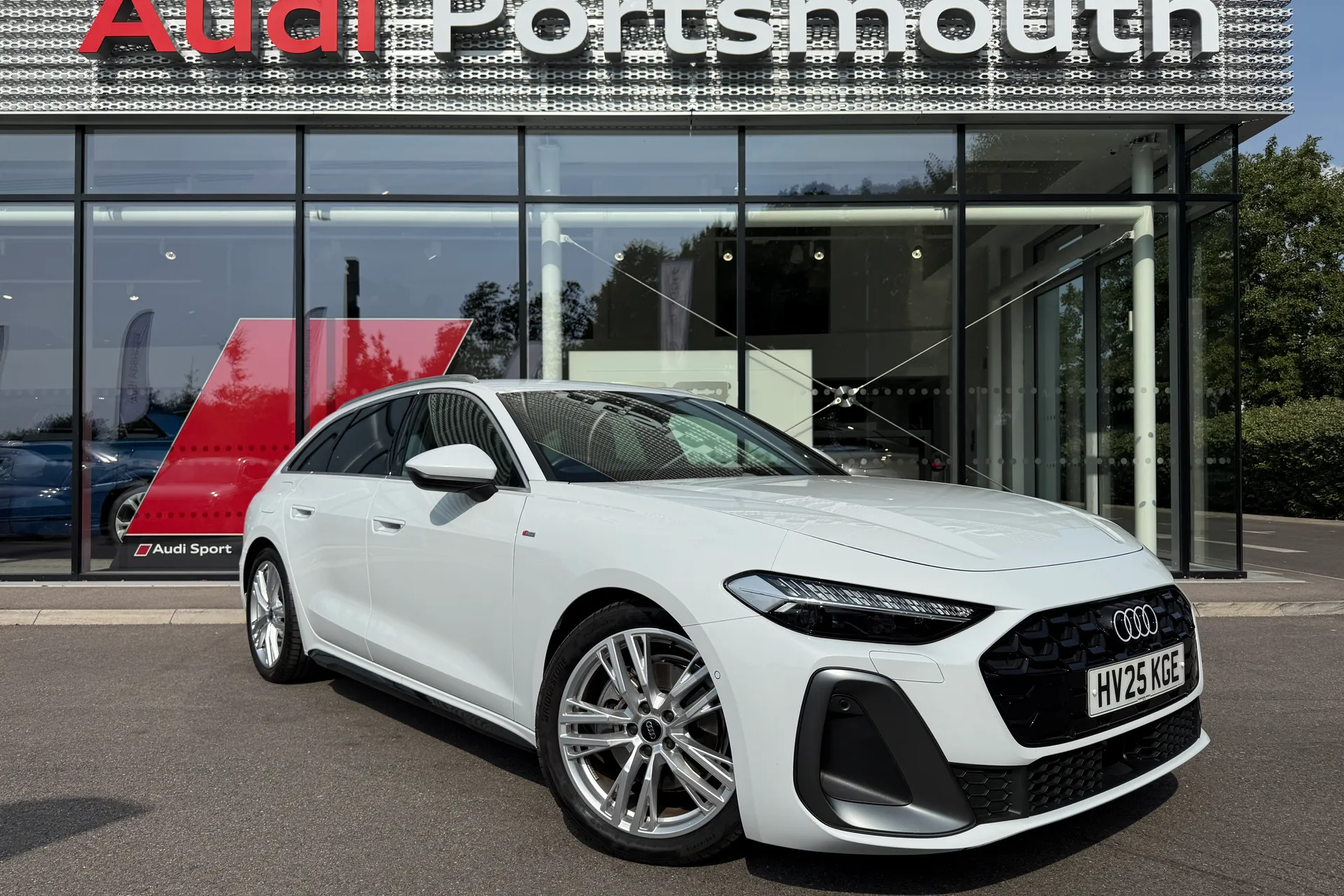 Audi A5 focused image