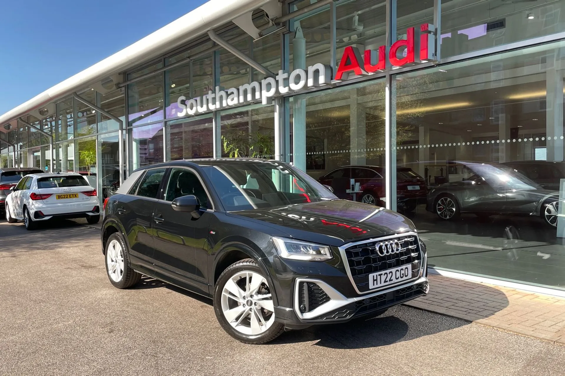 Audi Q2 focused image