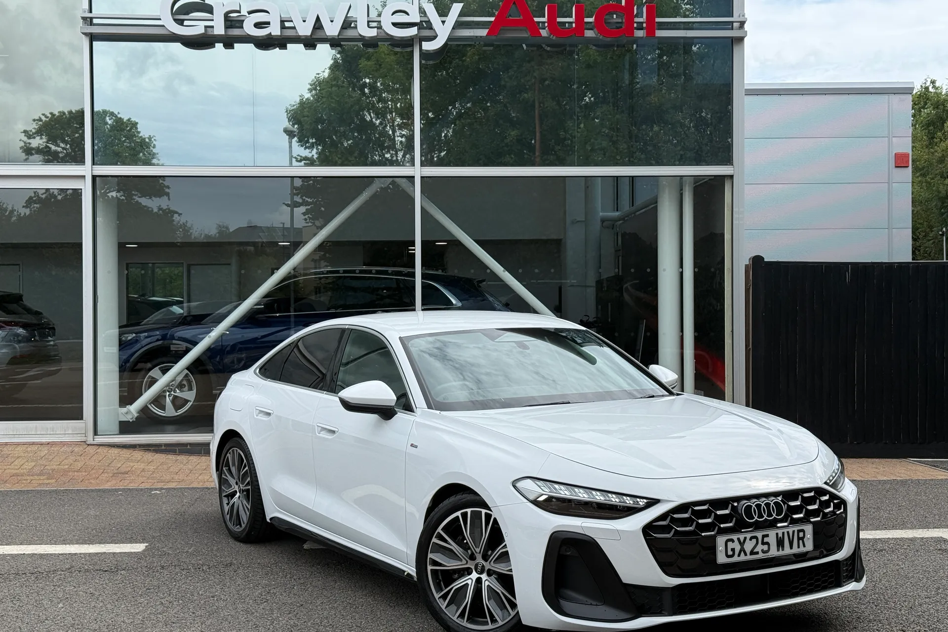 Audi A5 focused image