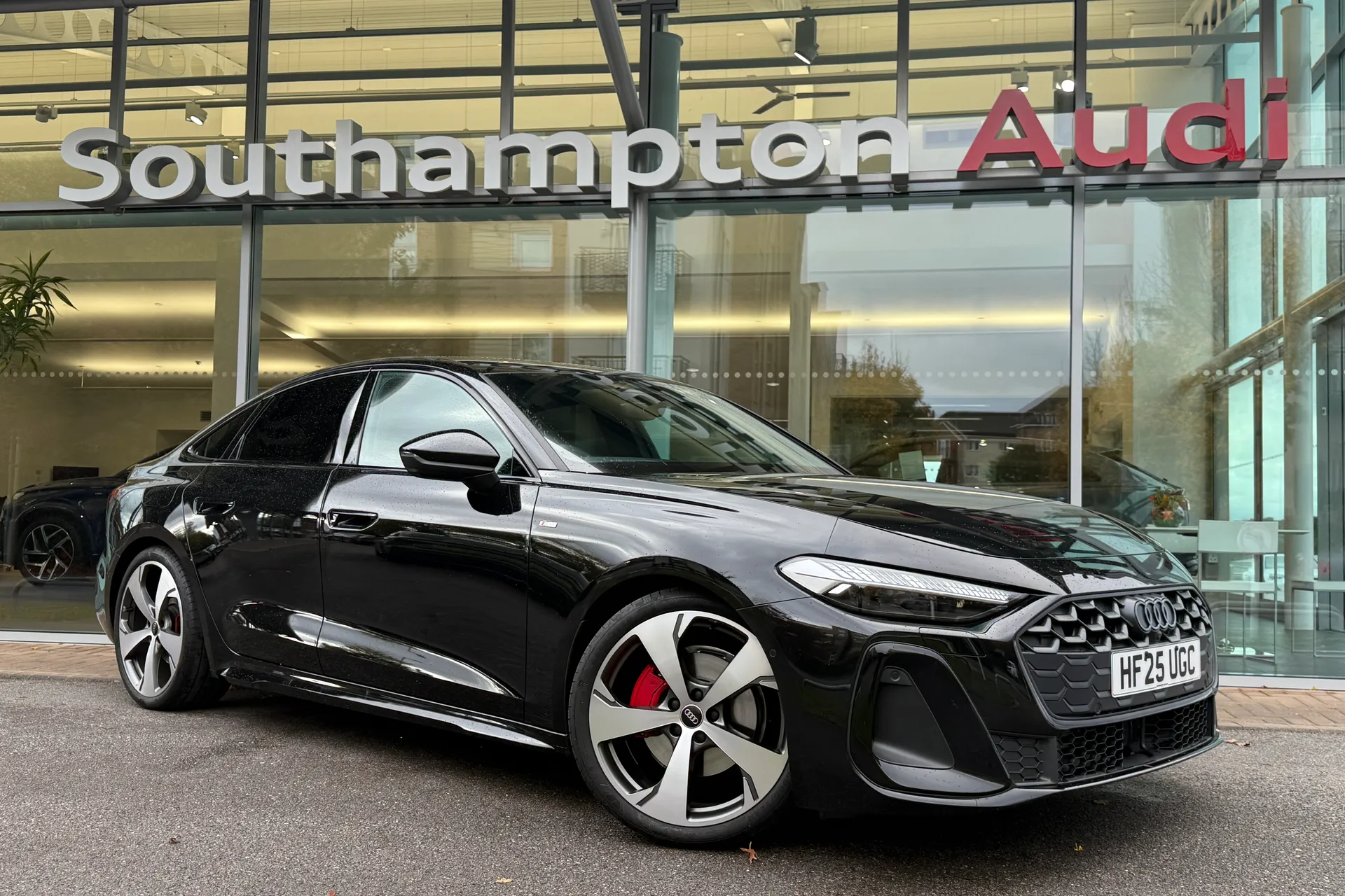 Audi A5 focused image