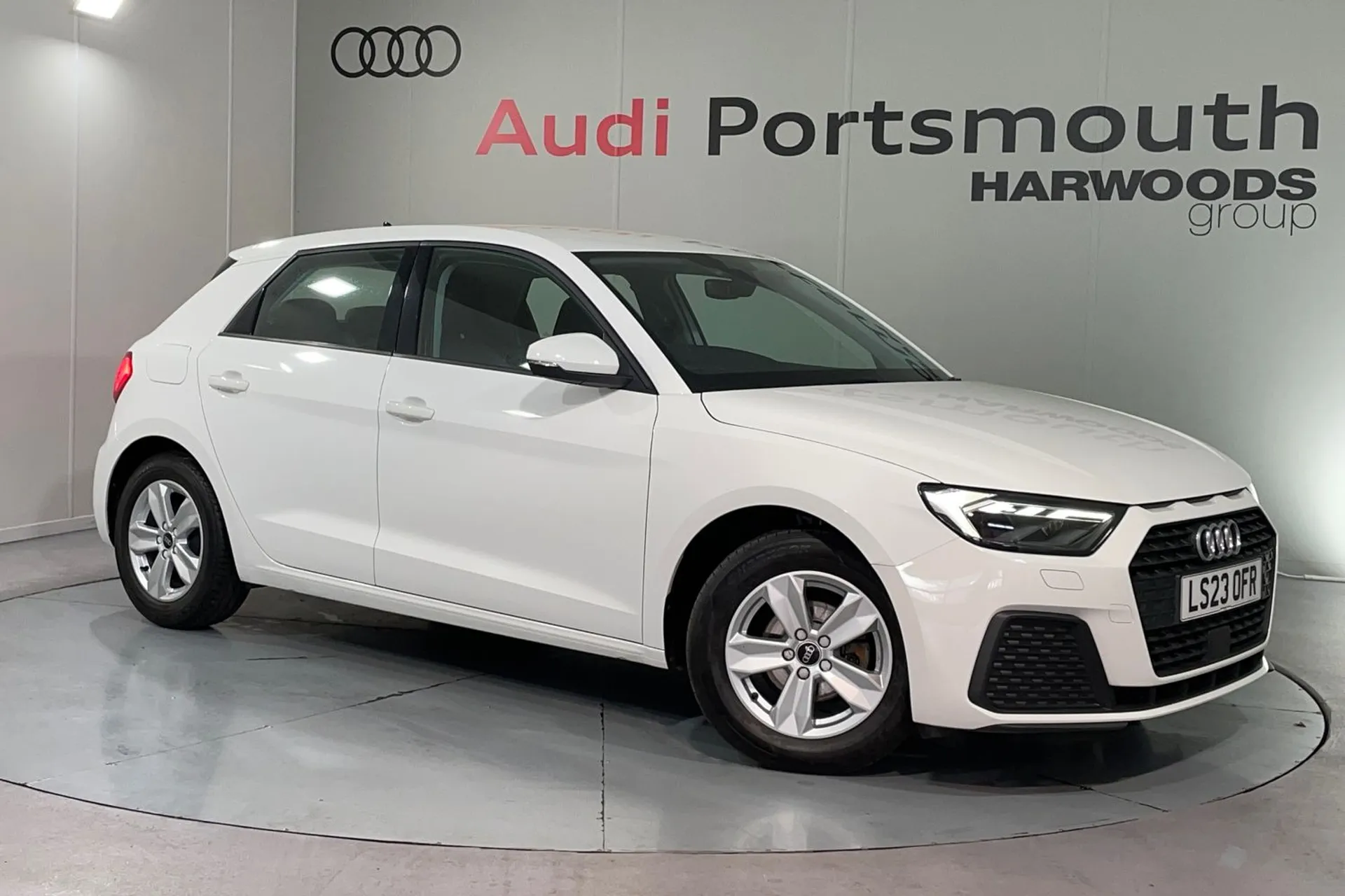 Audi A1 focused image