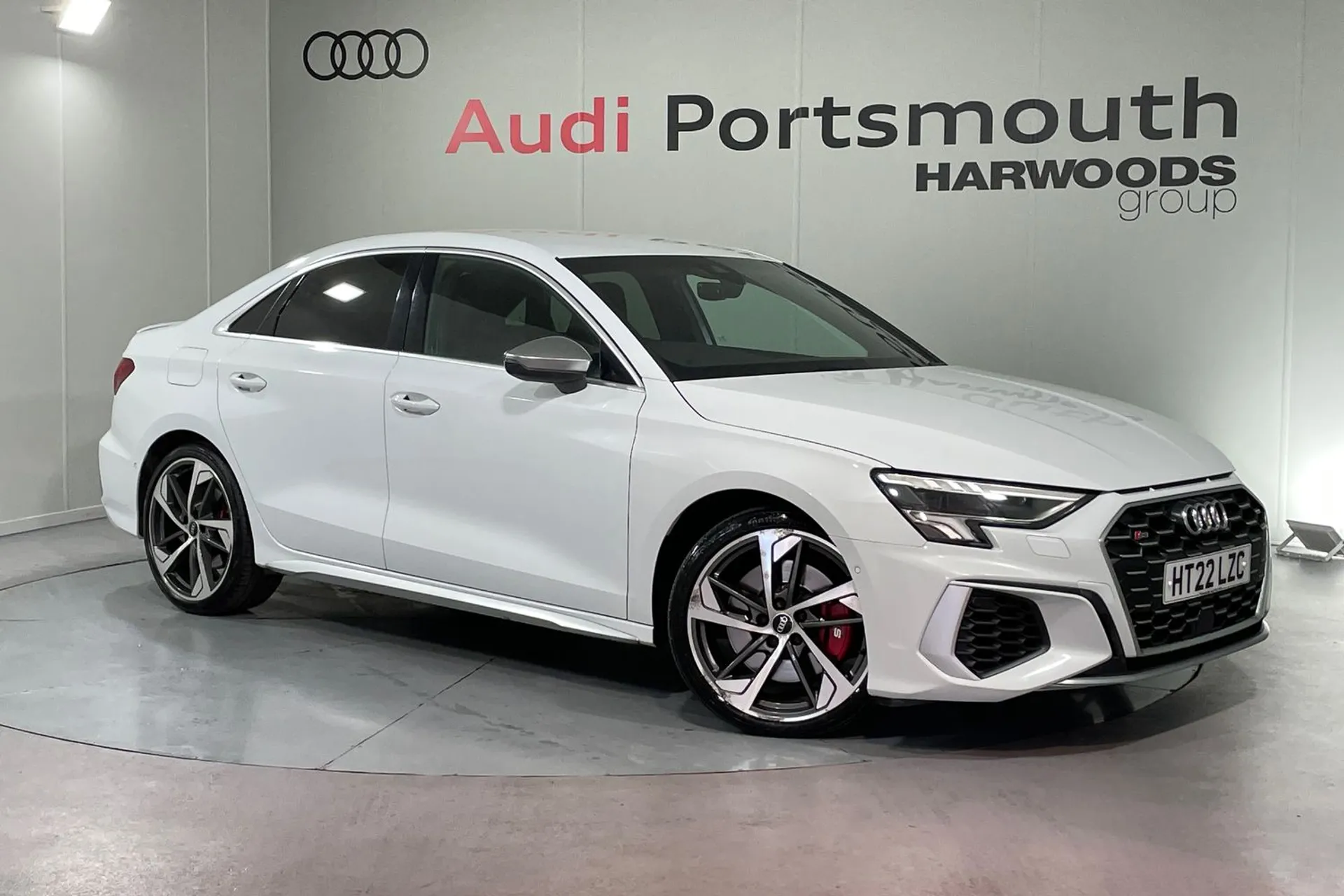 Audi A3 focused image