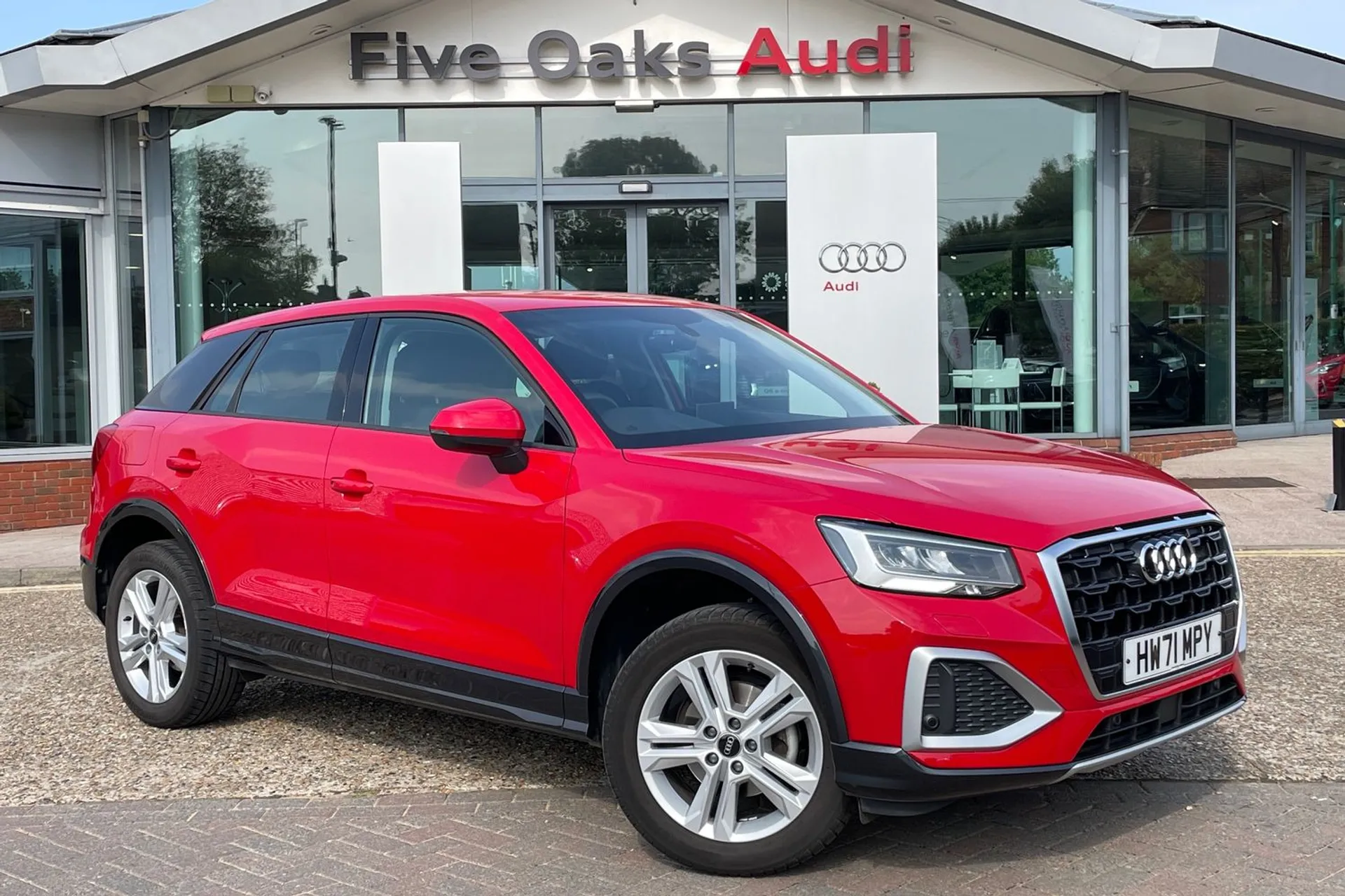 Audi Q2 focused image