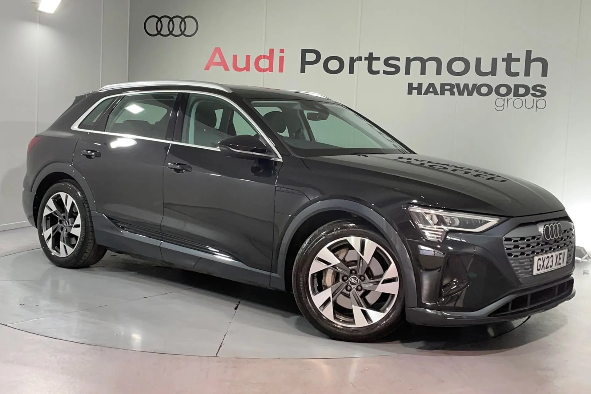 Audi Q8 focused image