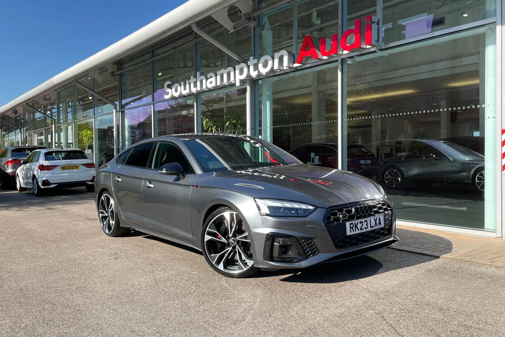 Audi A5 focused image