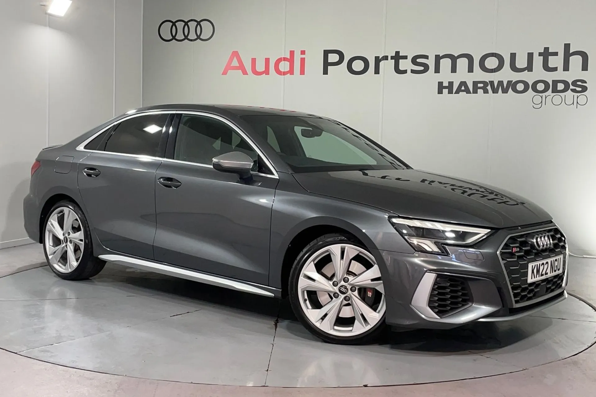 Audi A3 focused image