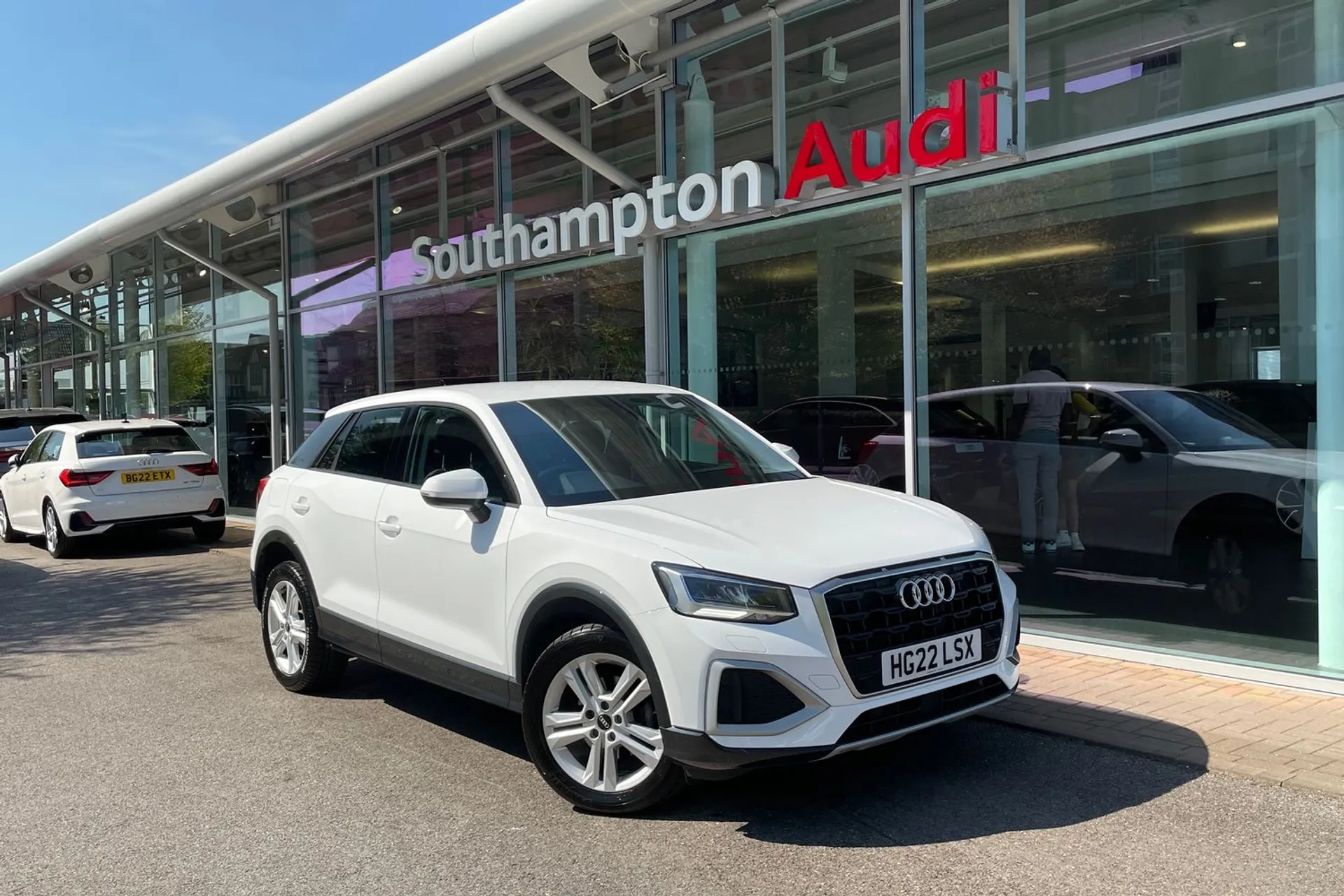 Audi Q2 focused image