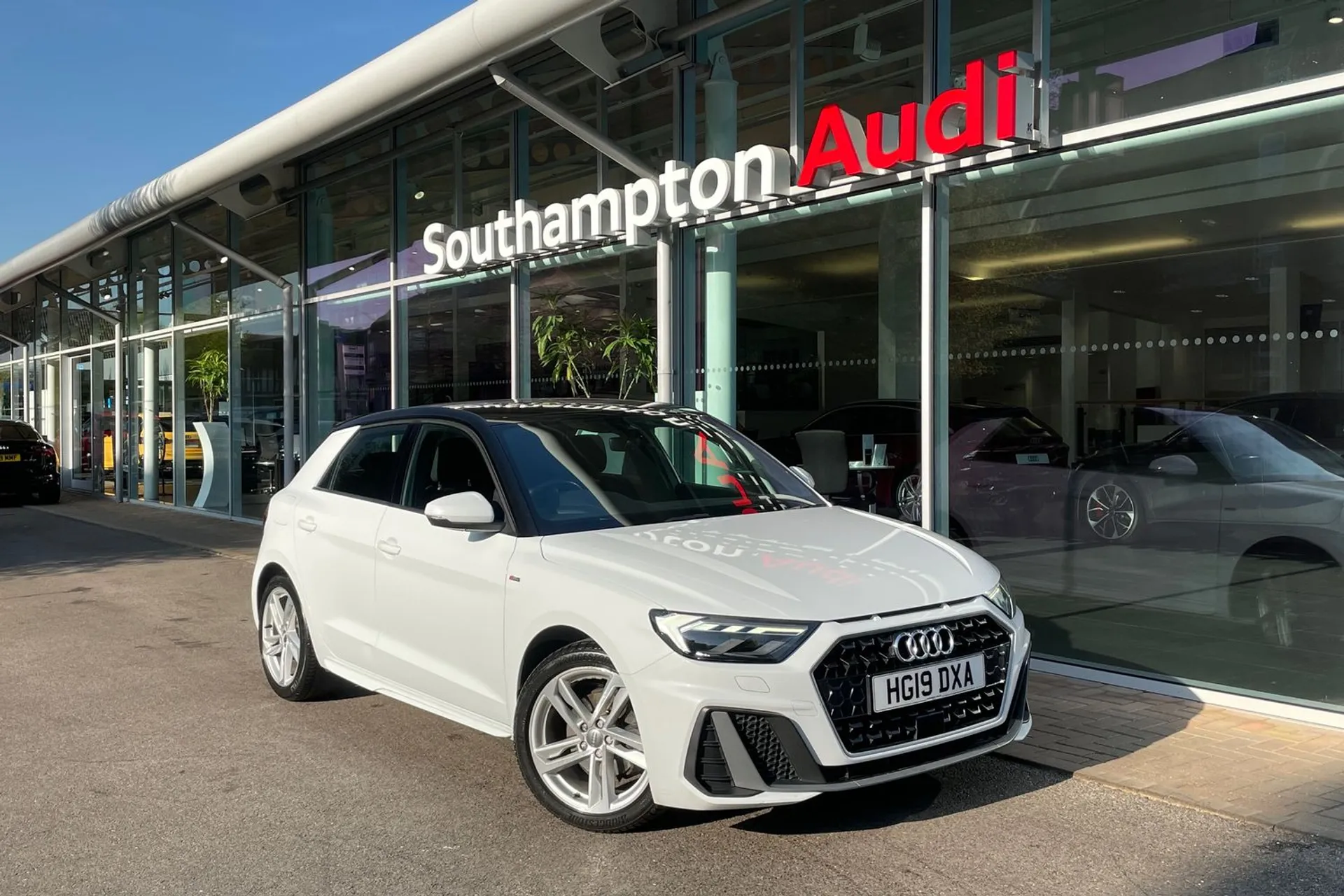 Audi A1 focused image