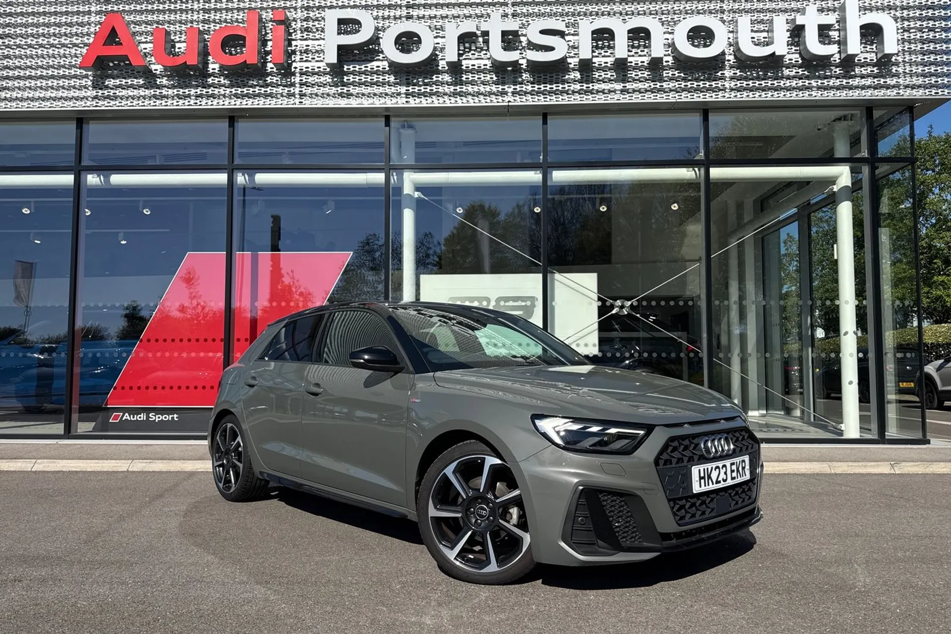 Audi A1 focused image