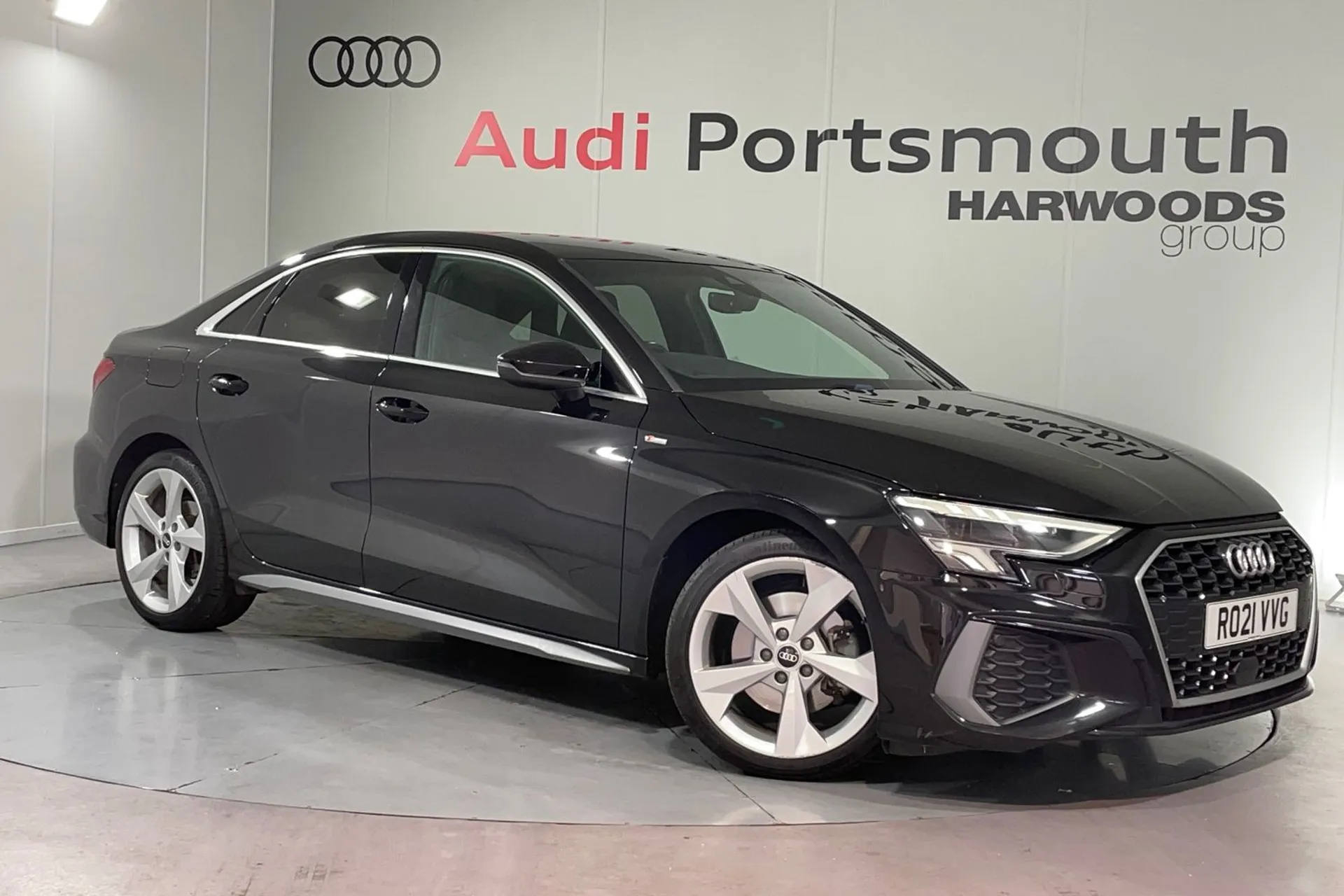 Audi A3 focused image