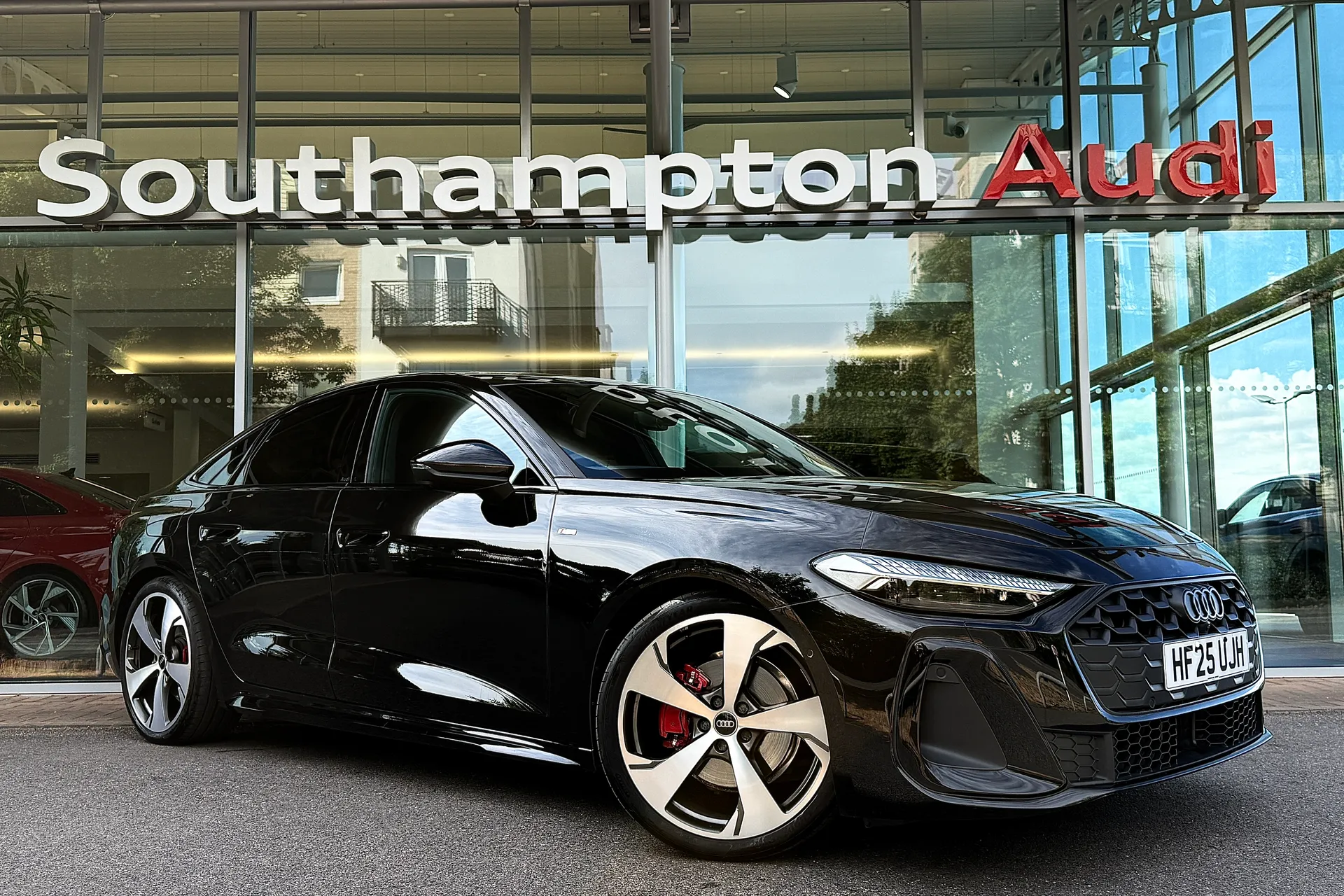 Audi A5 focused image