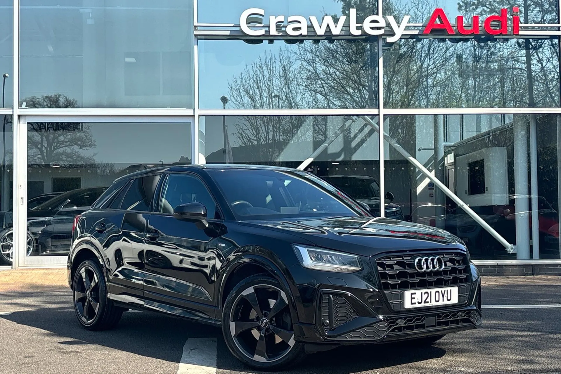 Audi Q2 focused image
