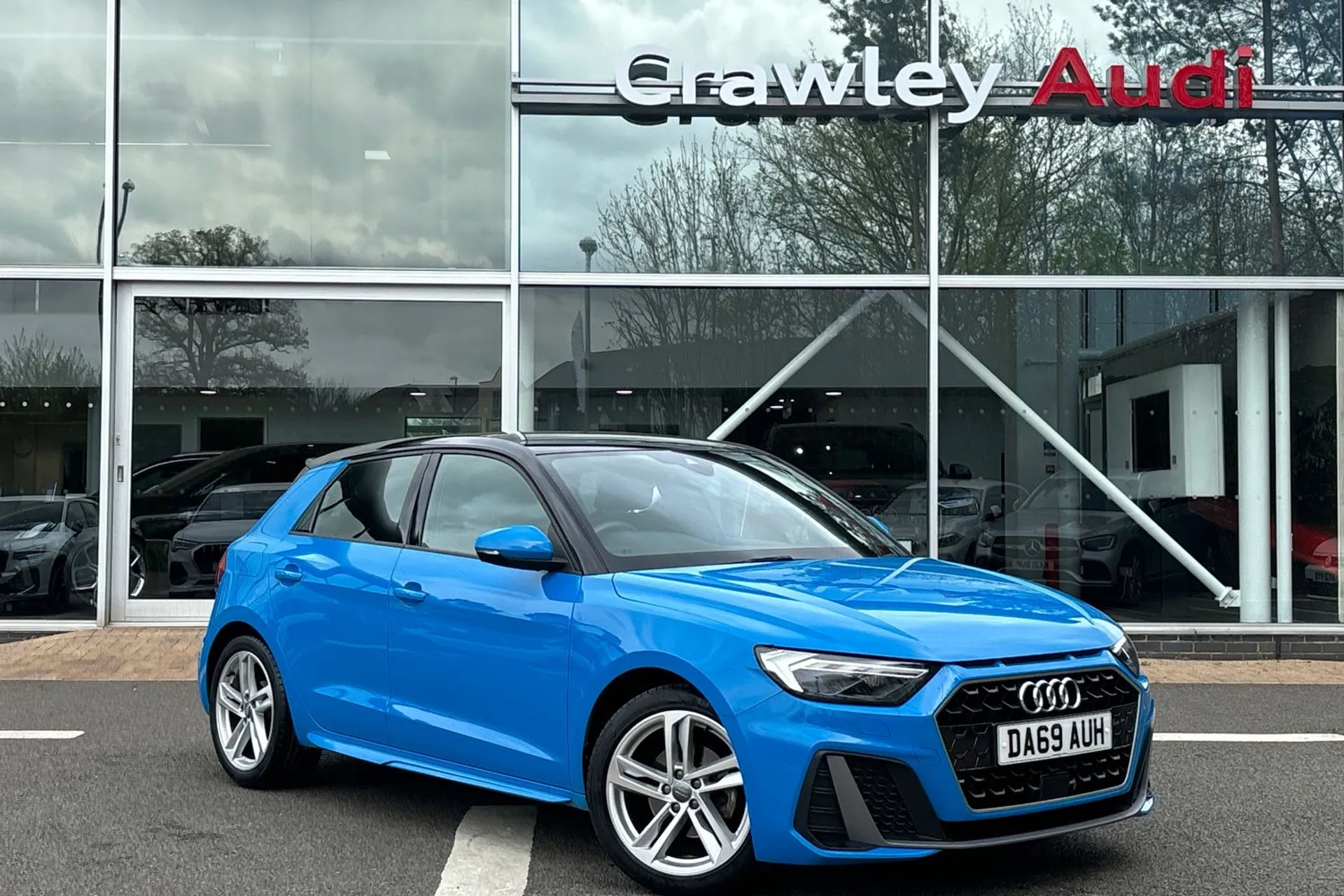 Audi A1 focused image
