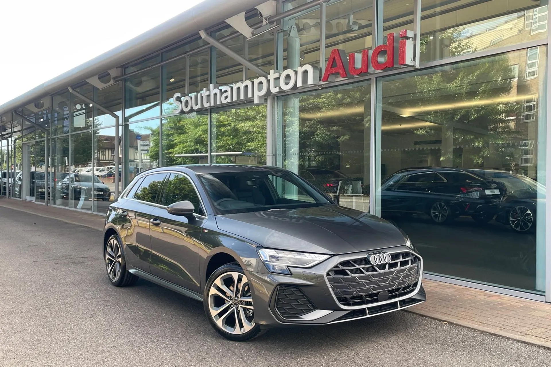 Audi A3 focused image