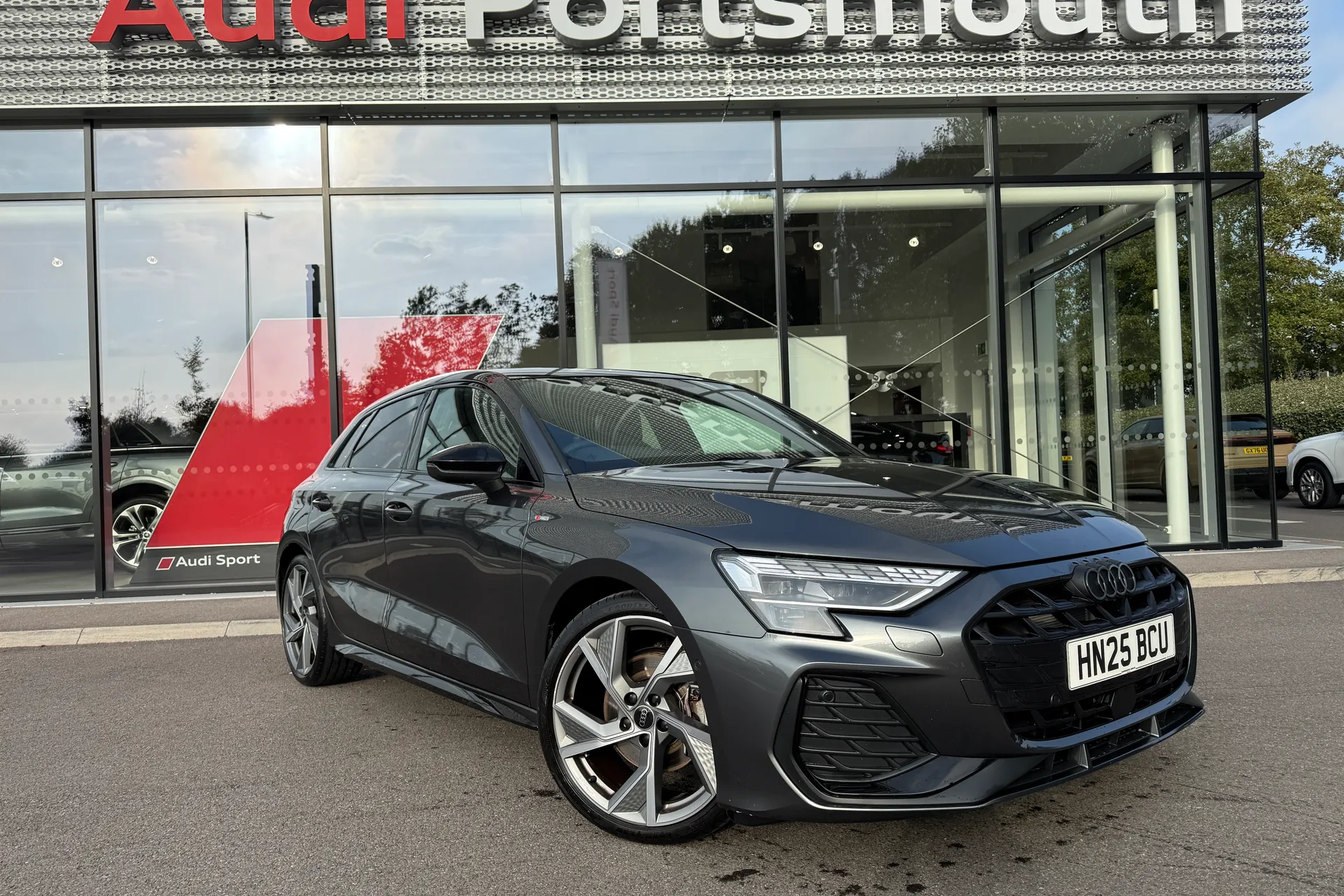 Audi A3 focused image
