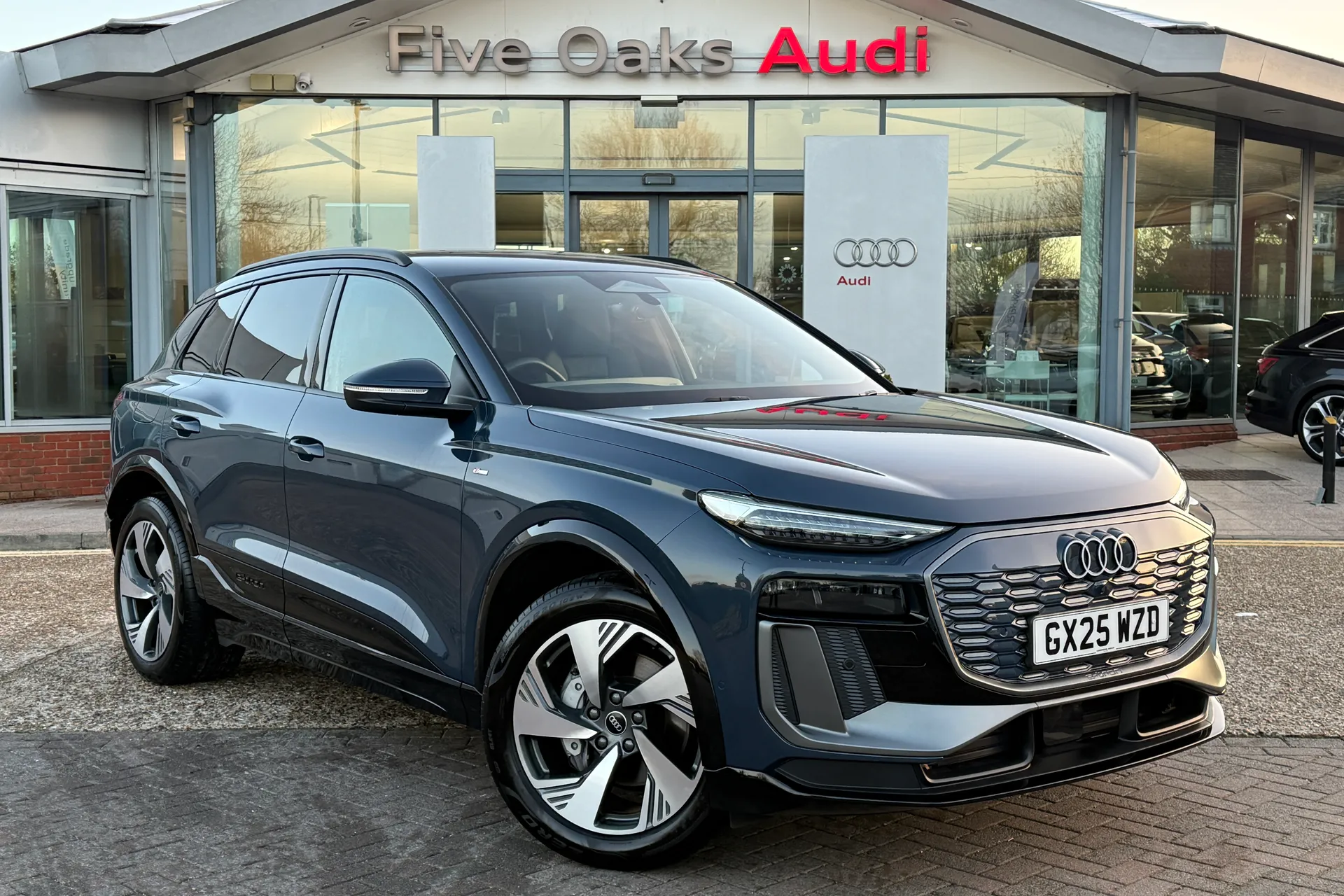 Audi Q6 focused image