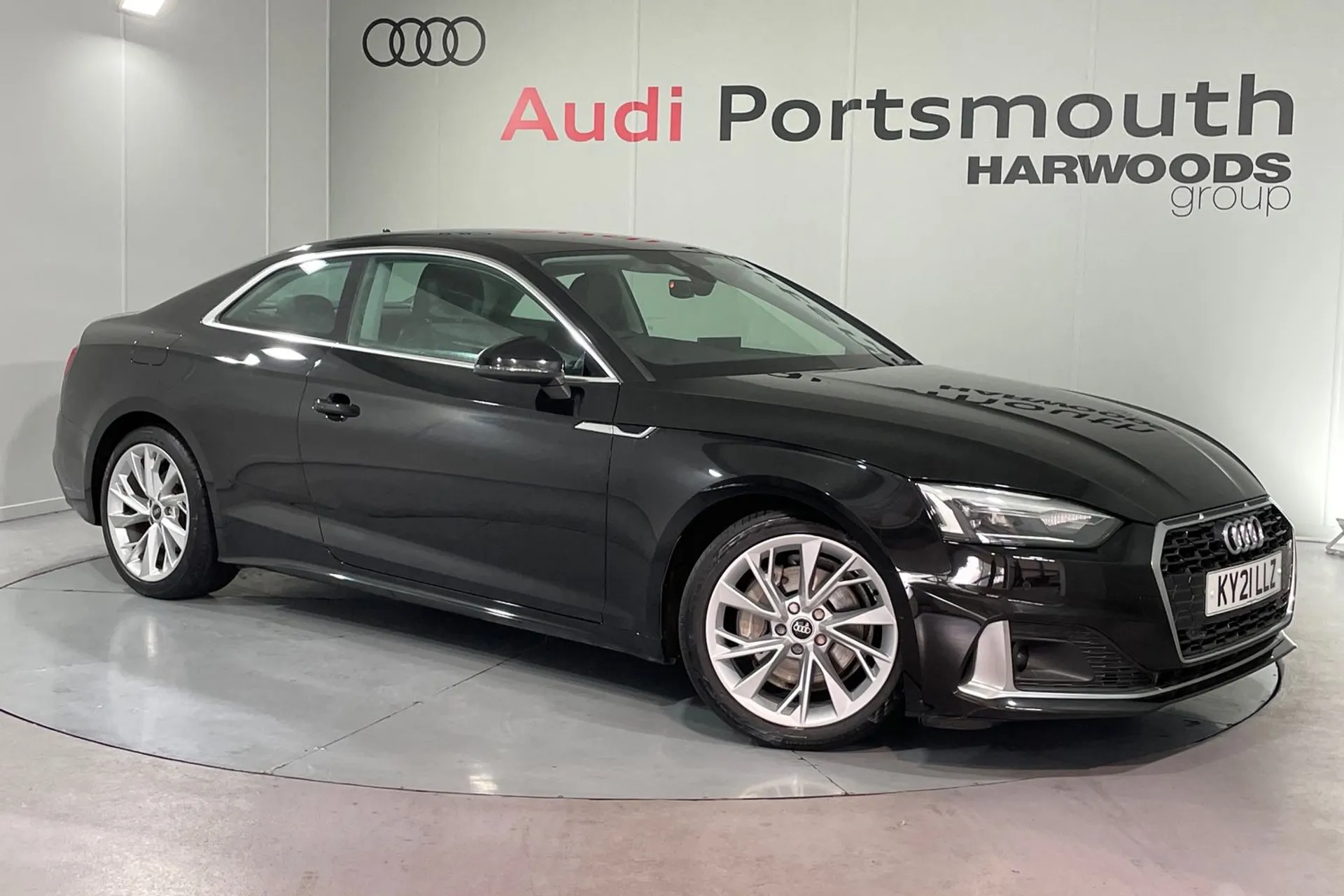Audi A5 focused image