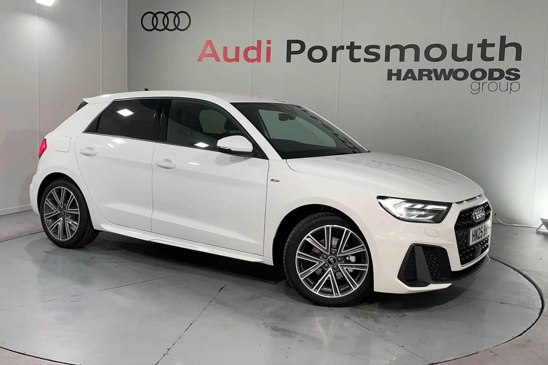 Audi A1 focused image