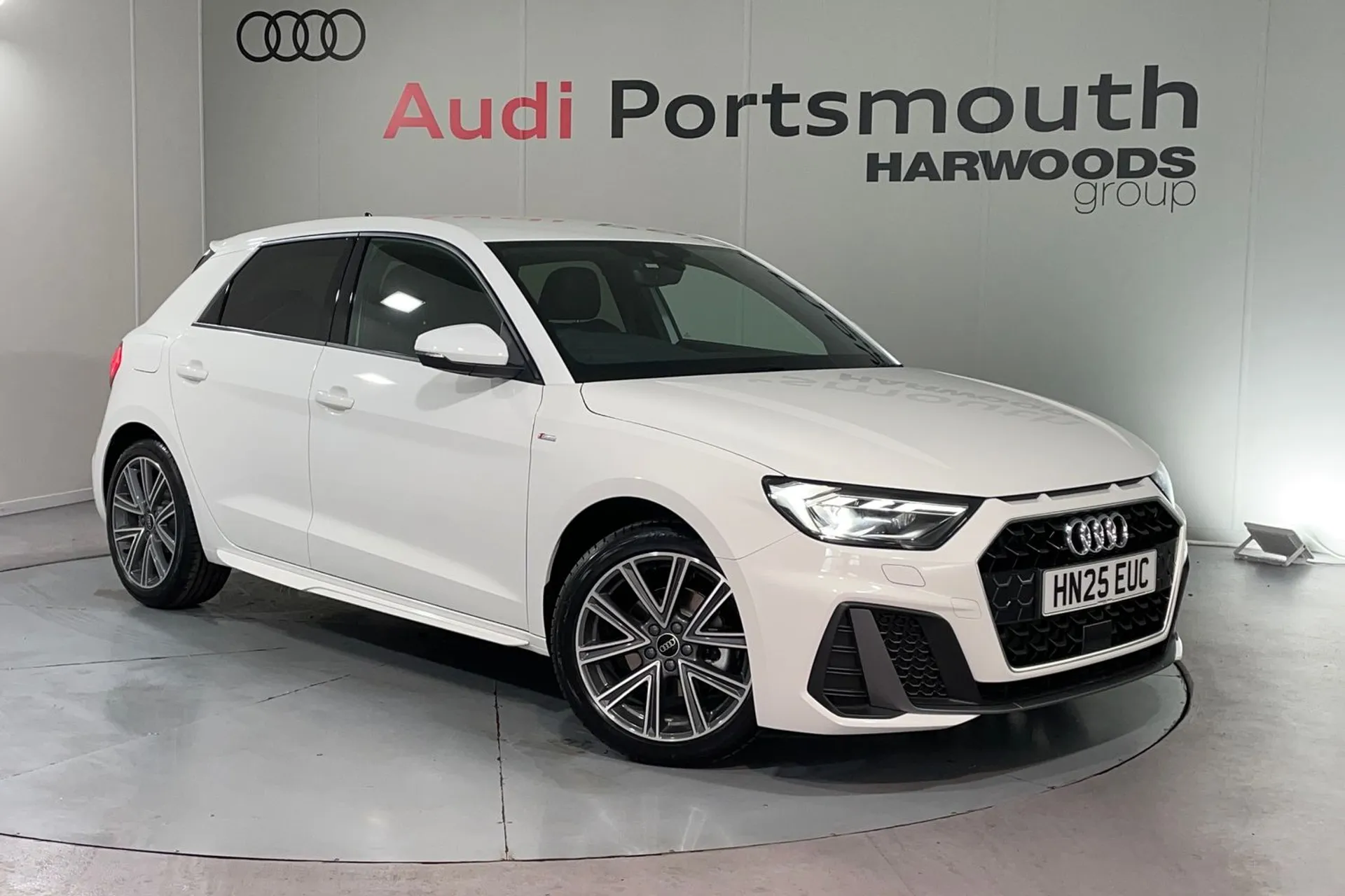 Audi A1 focused image
