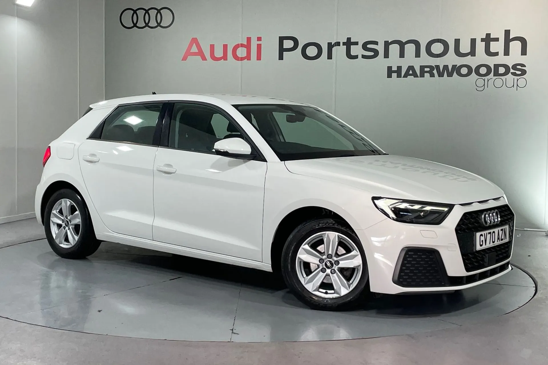 Audi A1 focused image
