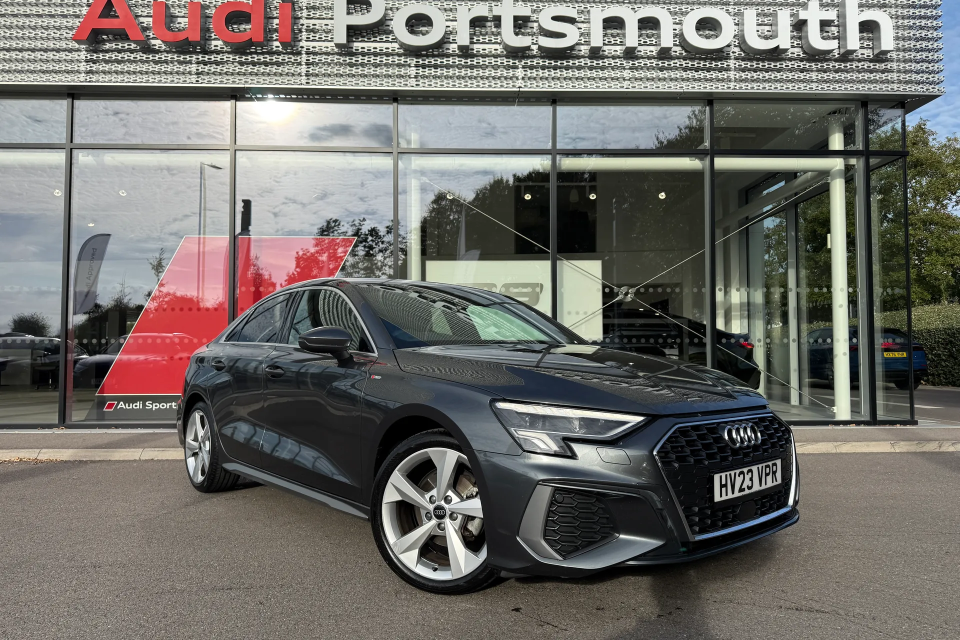 Audi A3 focused image