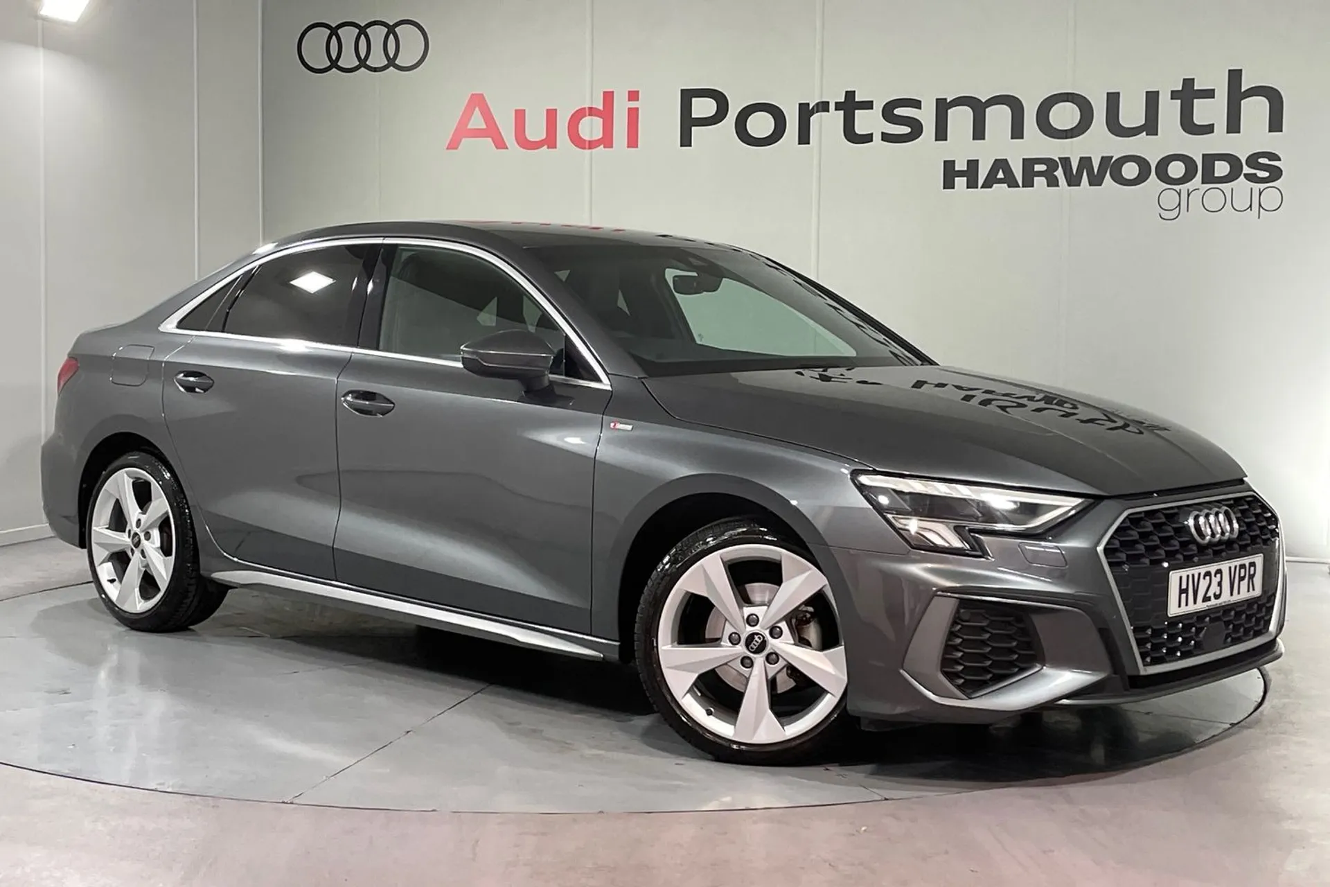 Audi A3 focused image