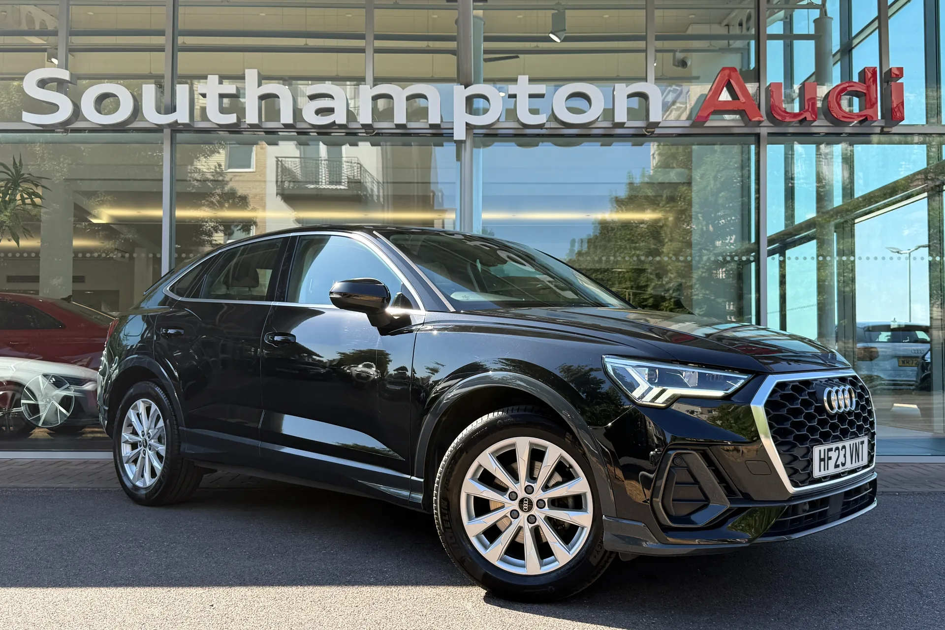 Audi Q3 focused image