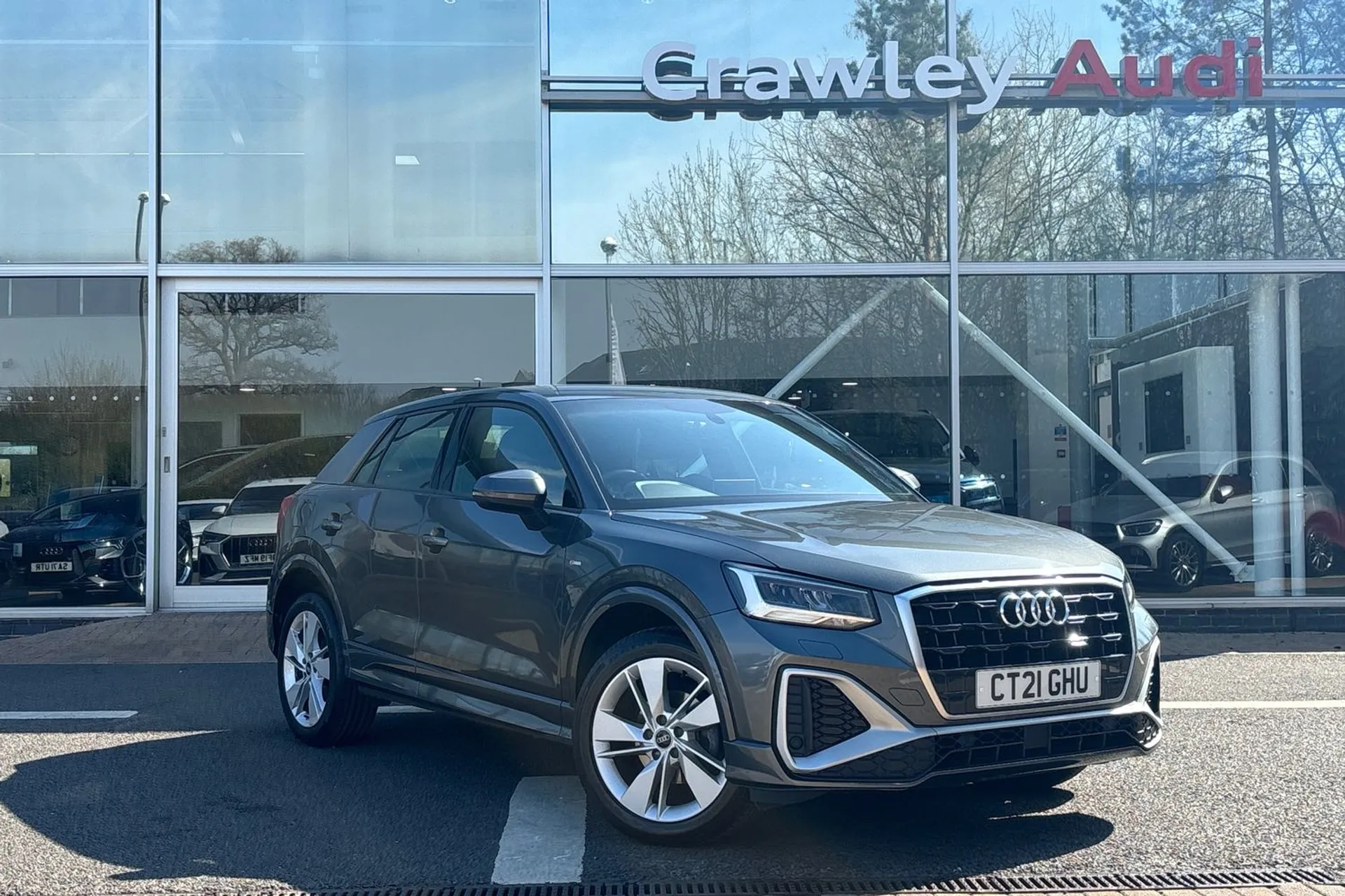 Audi Q2 focused image
