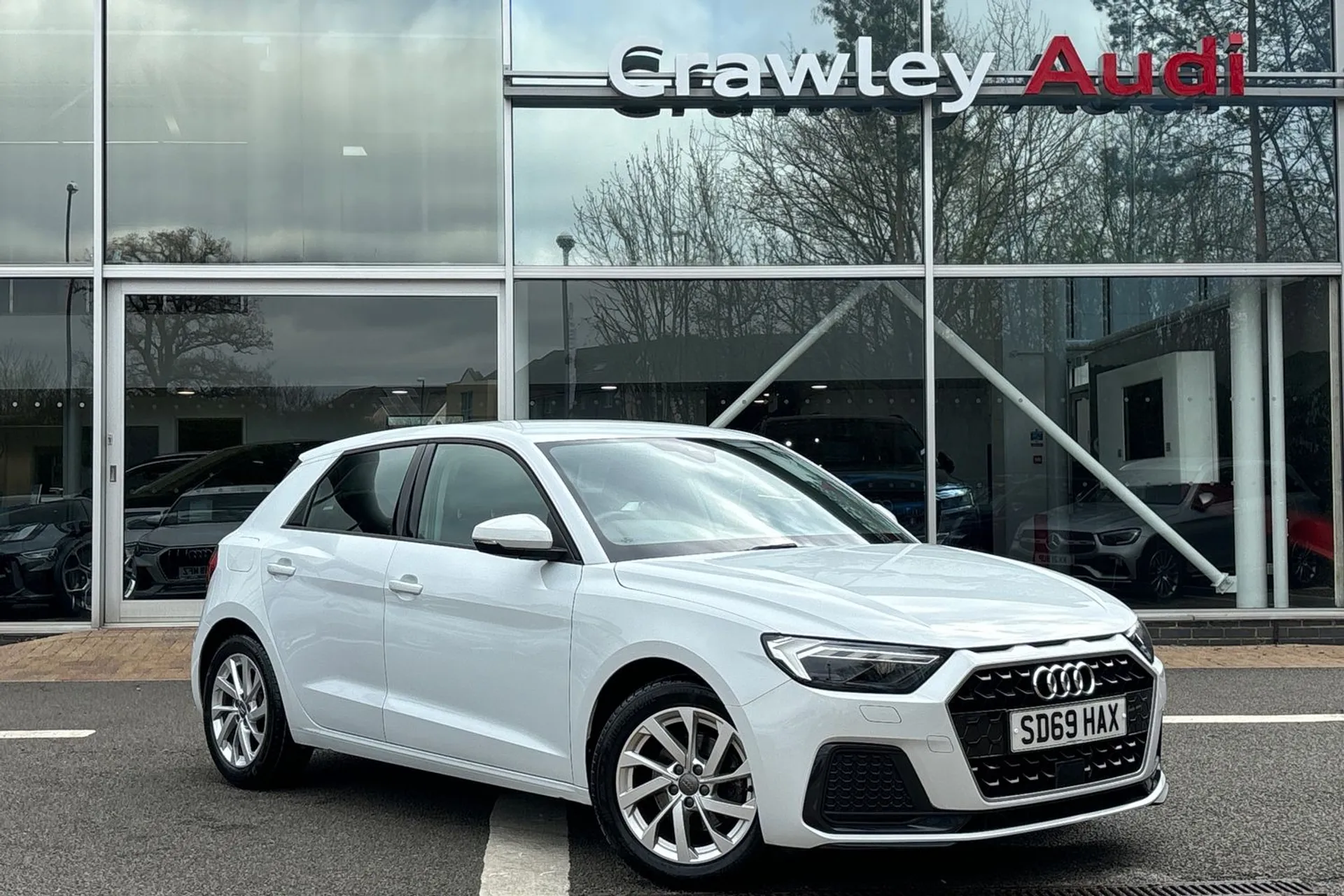 Audi A1 focused image