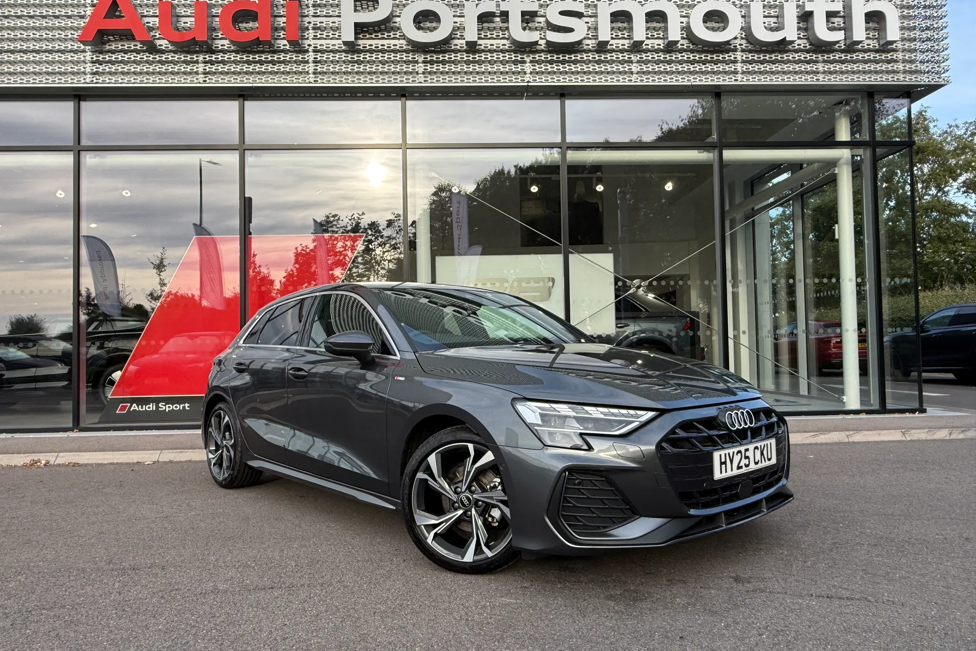Audi A3 focused image