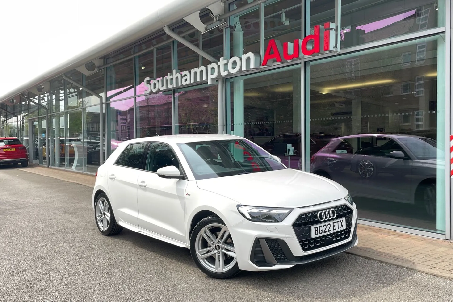 Audi A1 focused image