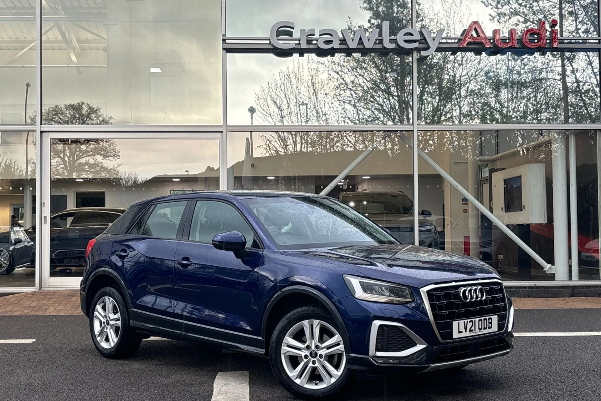 Audi Q2 focused image