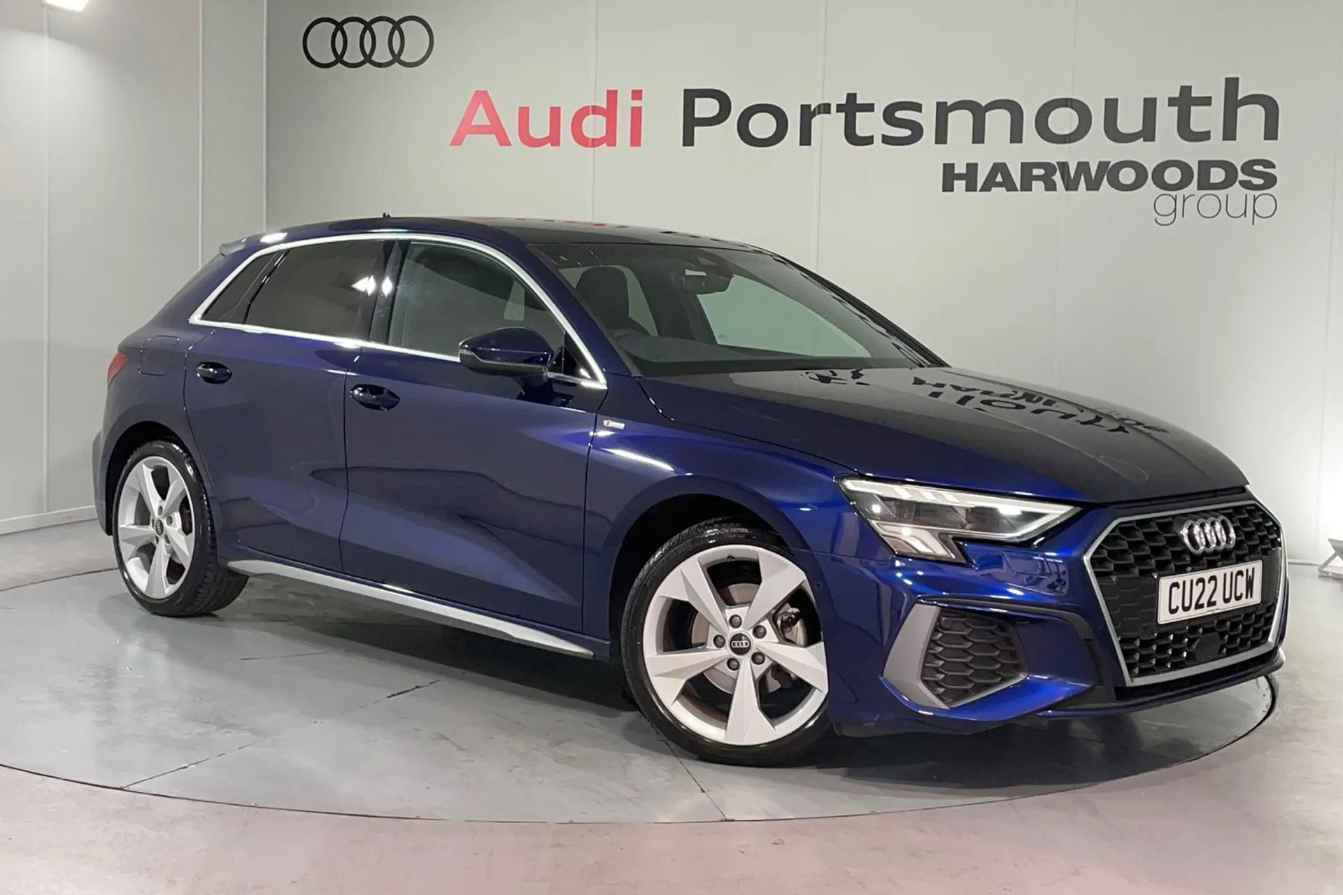 Audi A3 focused image