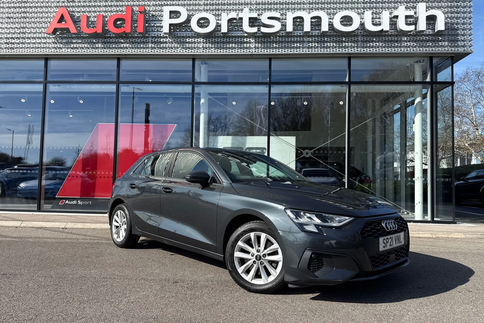 Audi A3 focused image