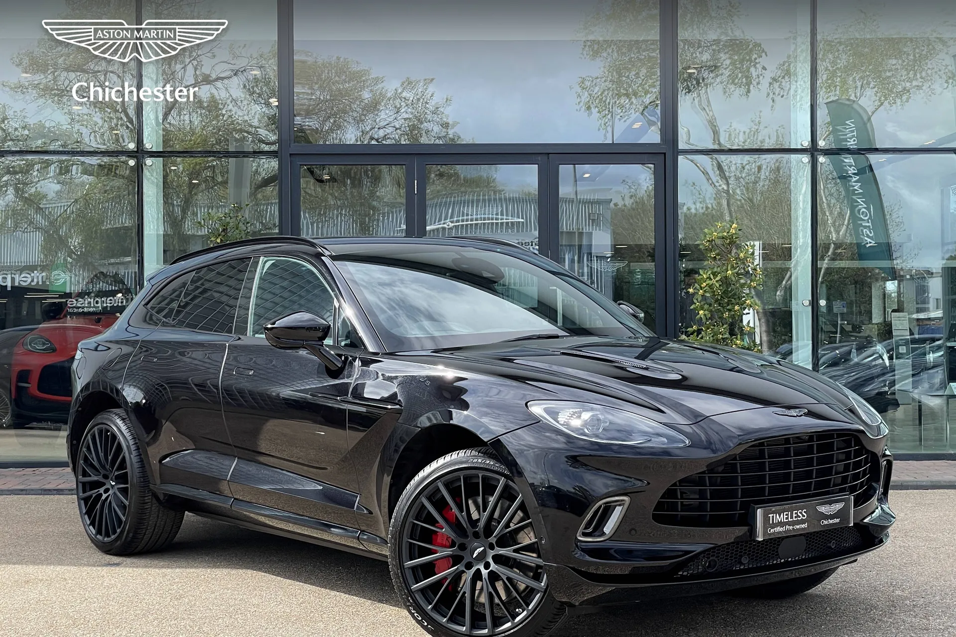 Aston Martin DBX focused image