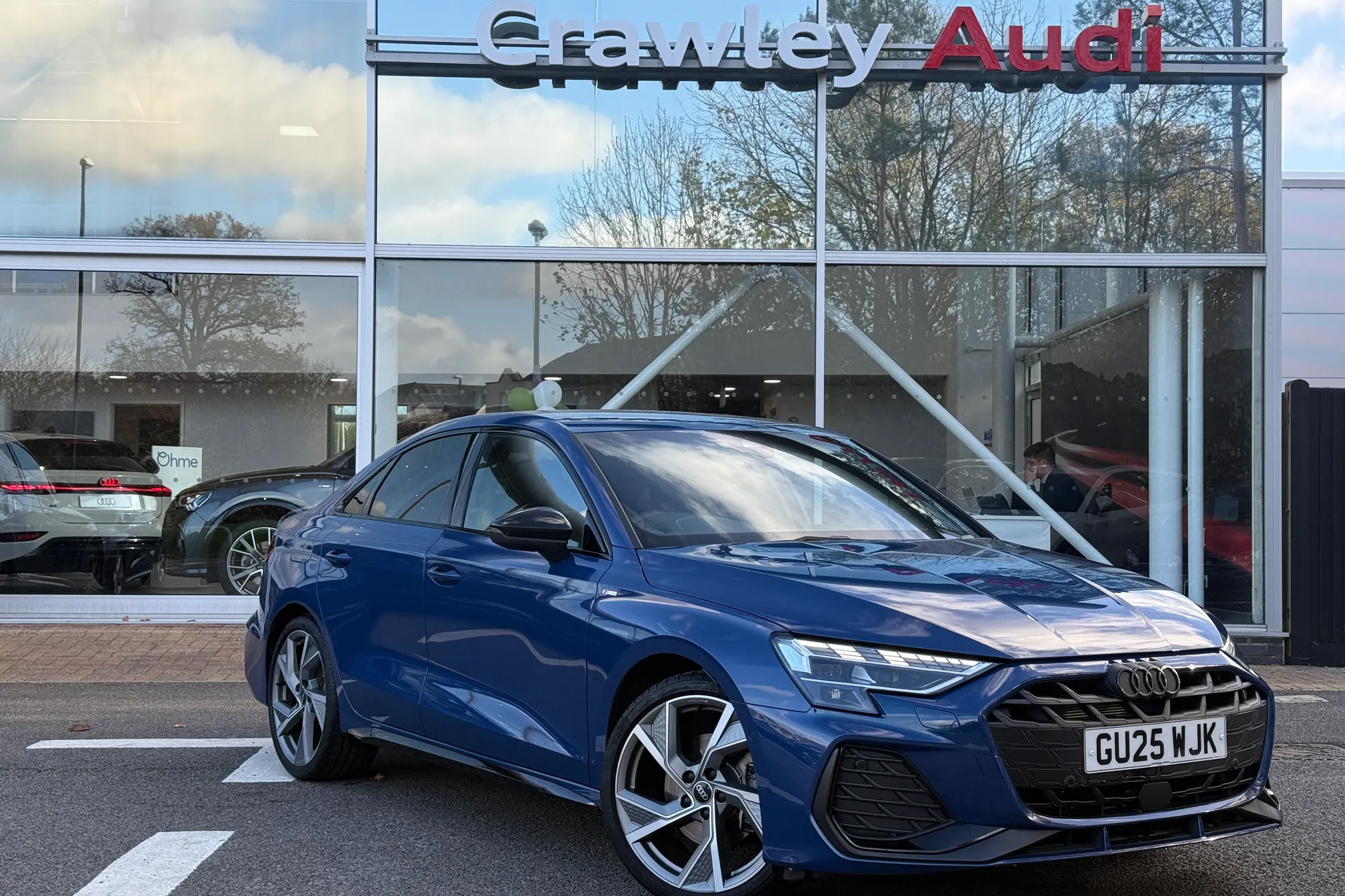 Audi A3 focused image