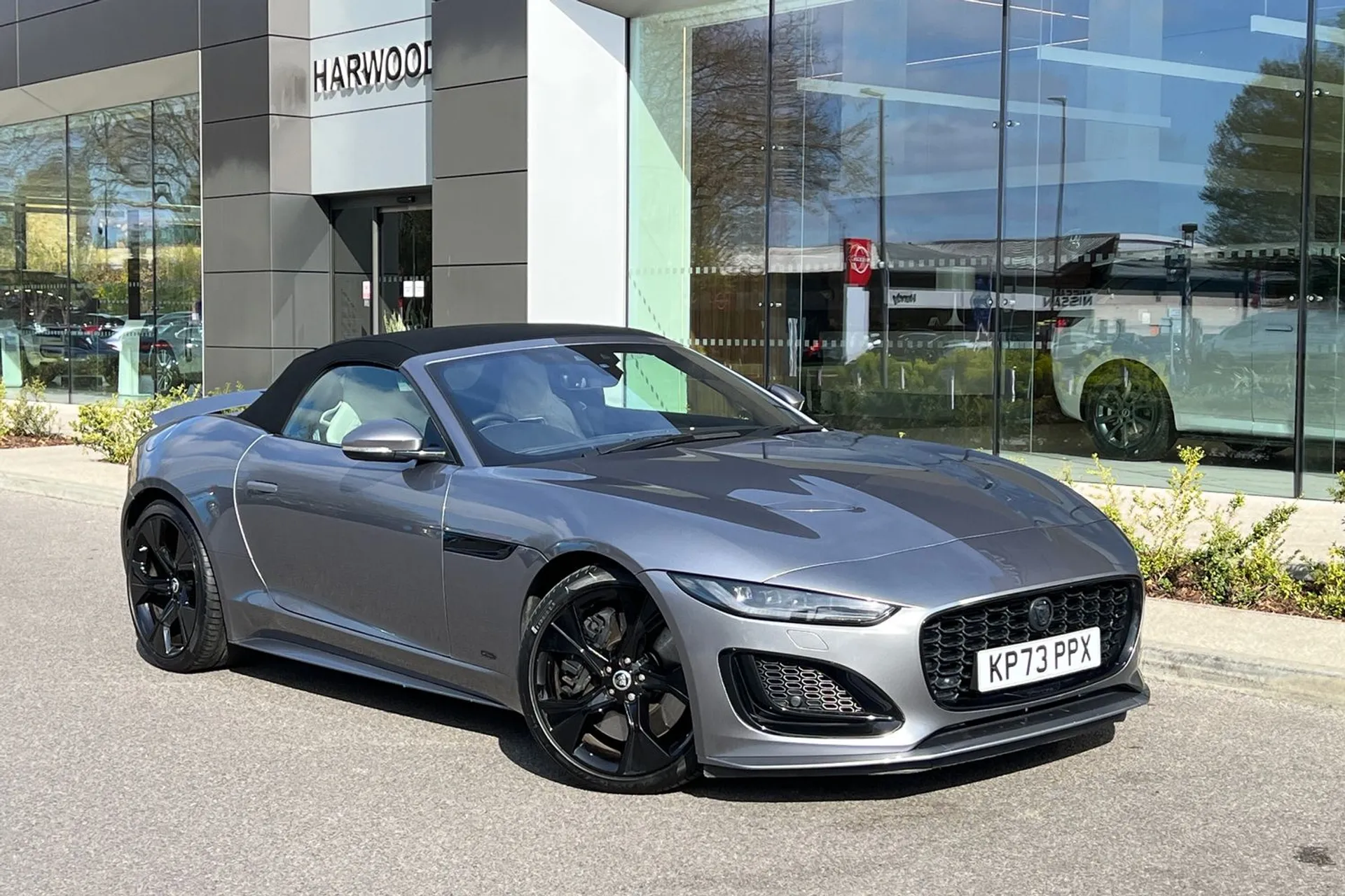 Jaguar F-TYPE focused image