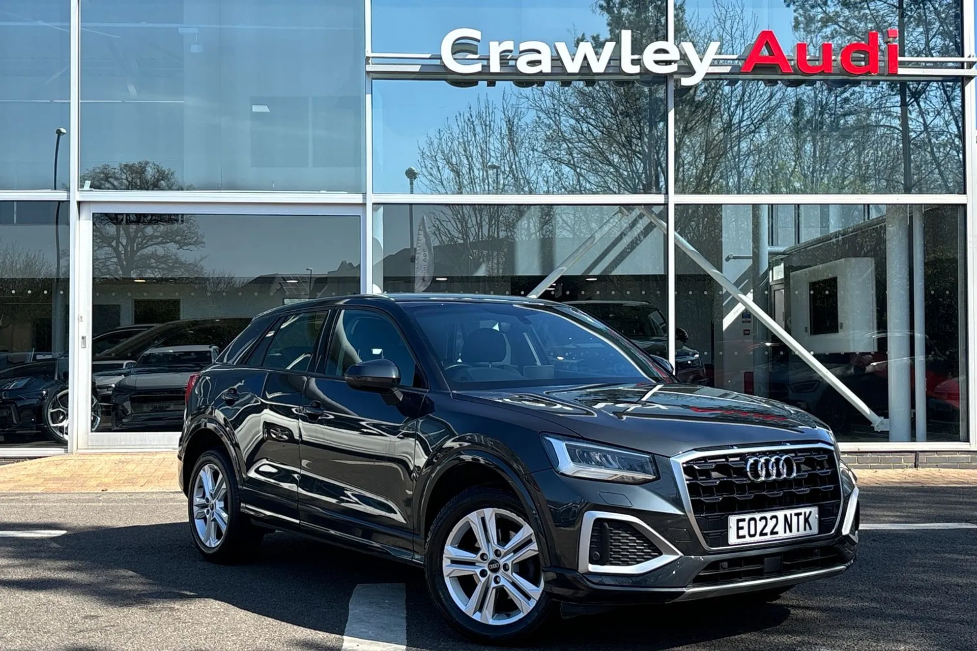 Audi Q2 focused image