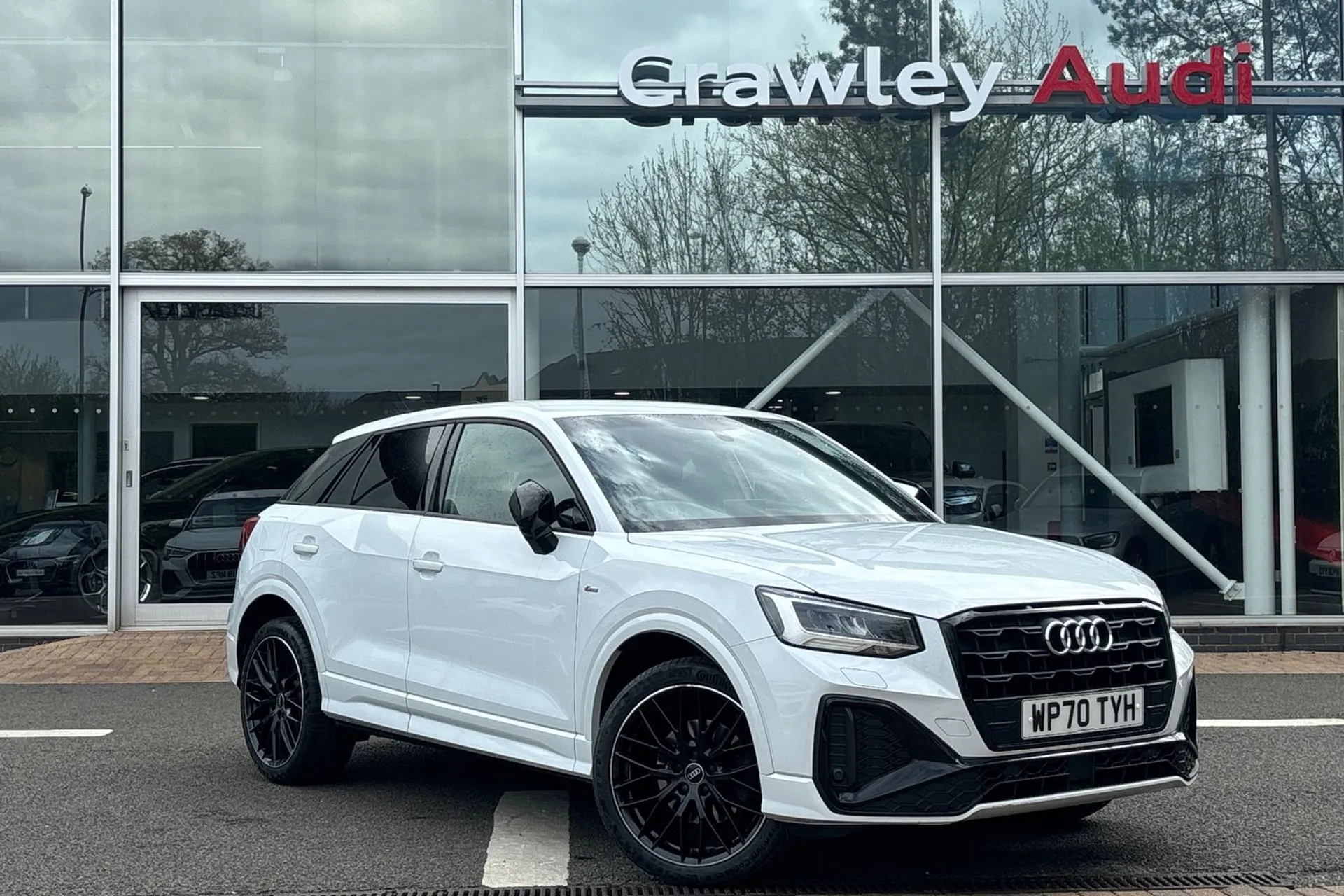 Audi Q2 focused image