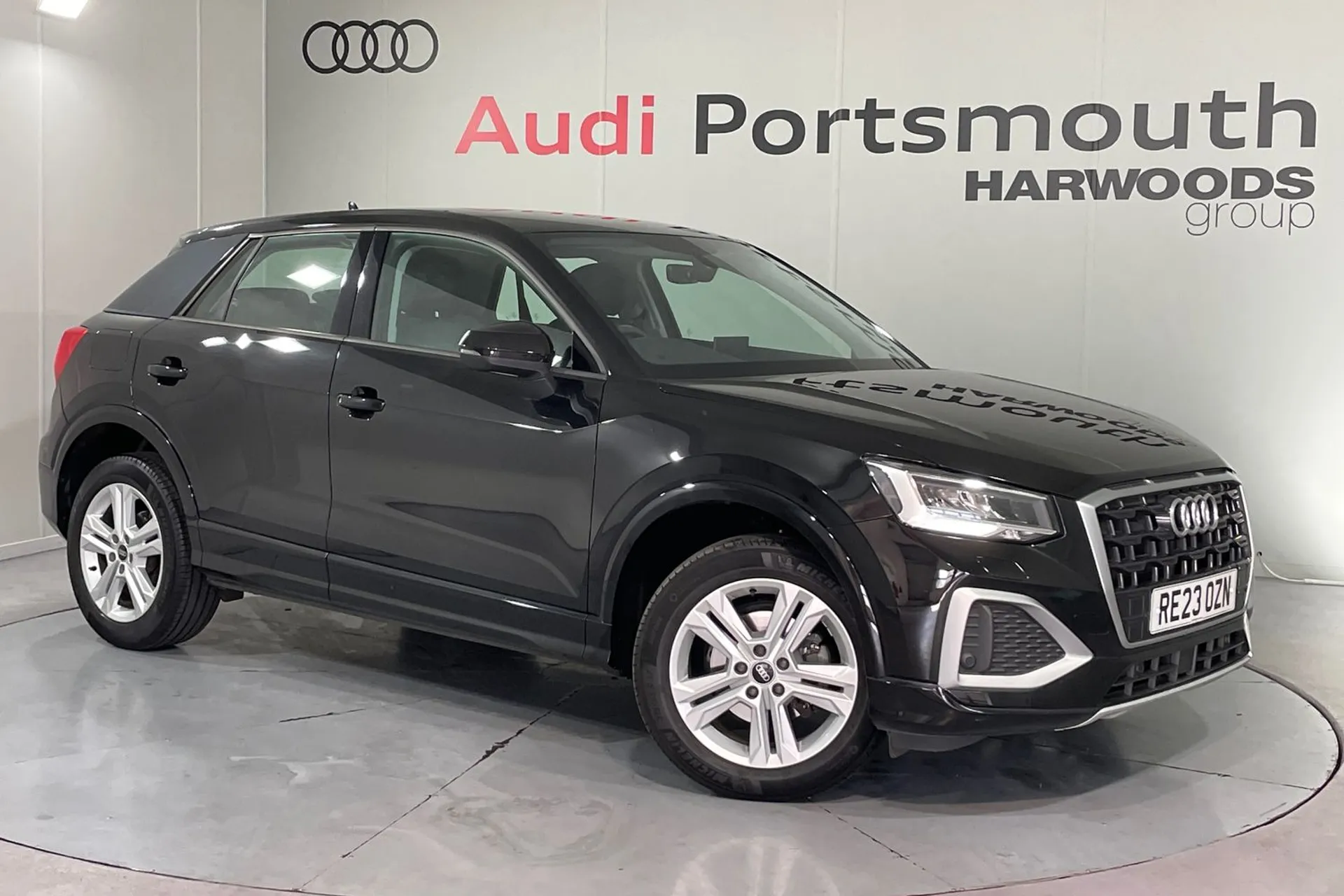 Audi Q2 focused image