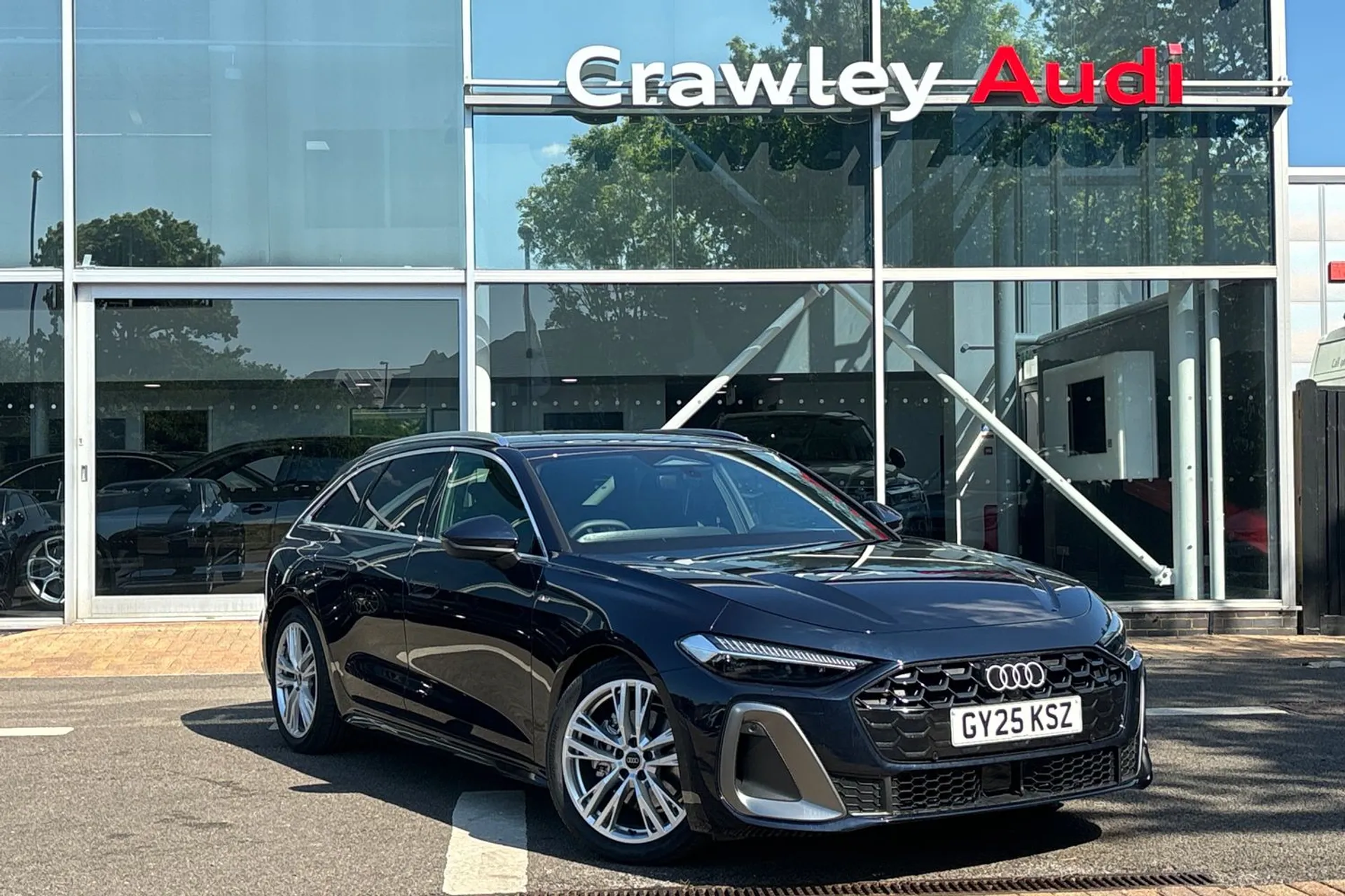 Audi A5 focused image